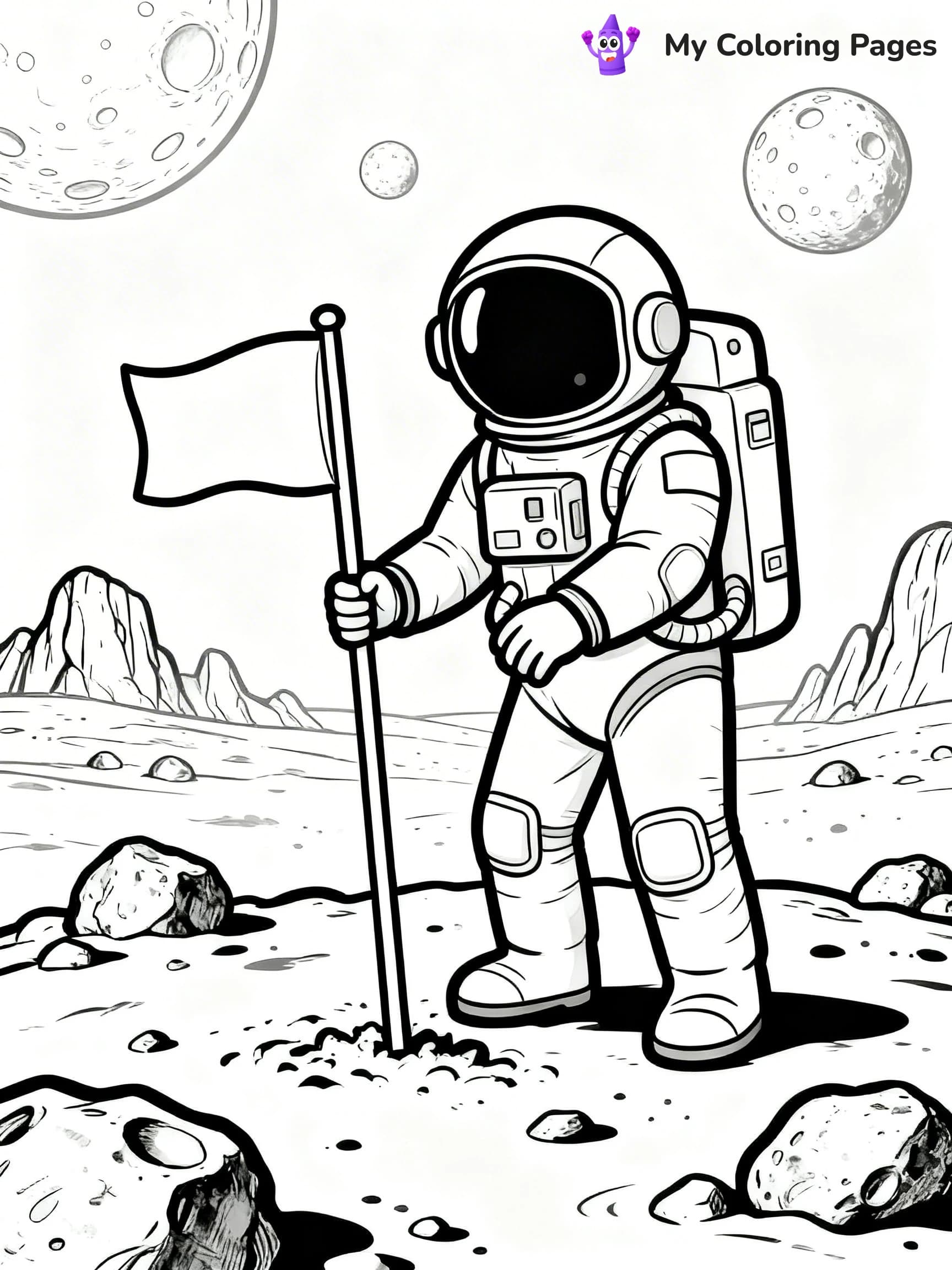 Space Shuttle Coloring Pages - 23