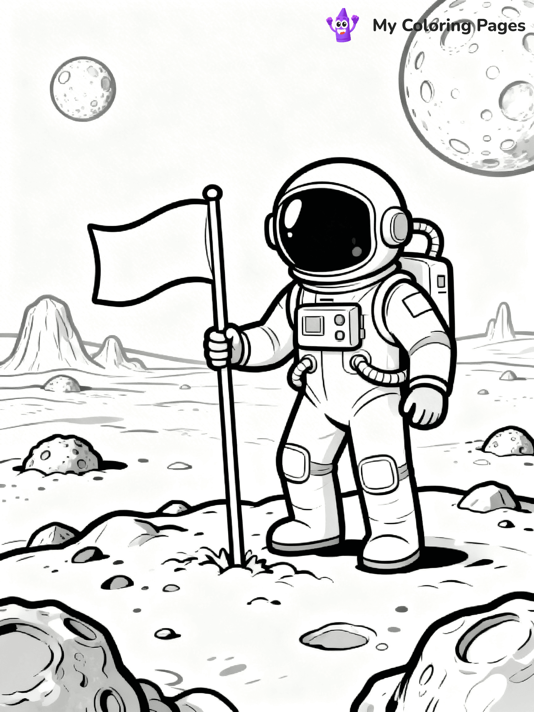 Space Shuttle Coloring Pages - 19