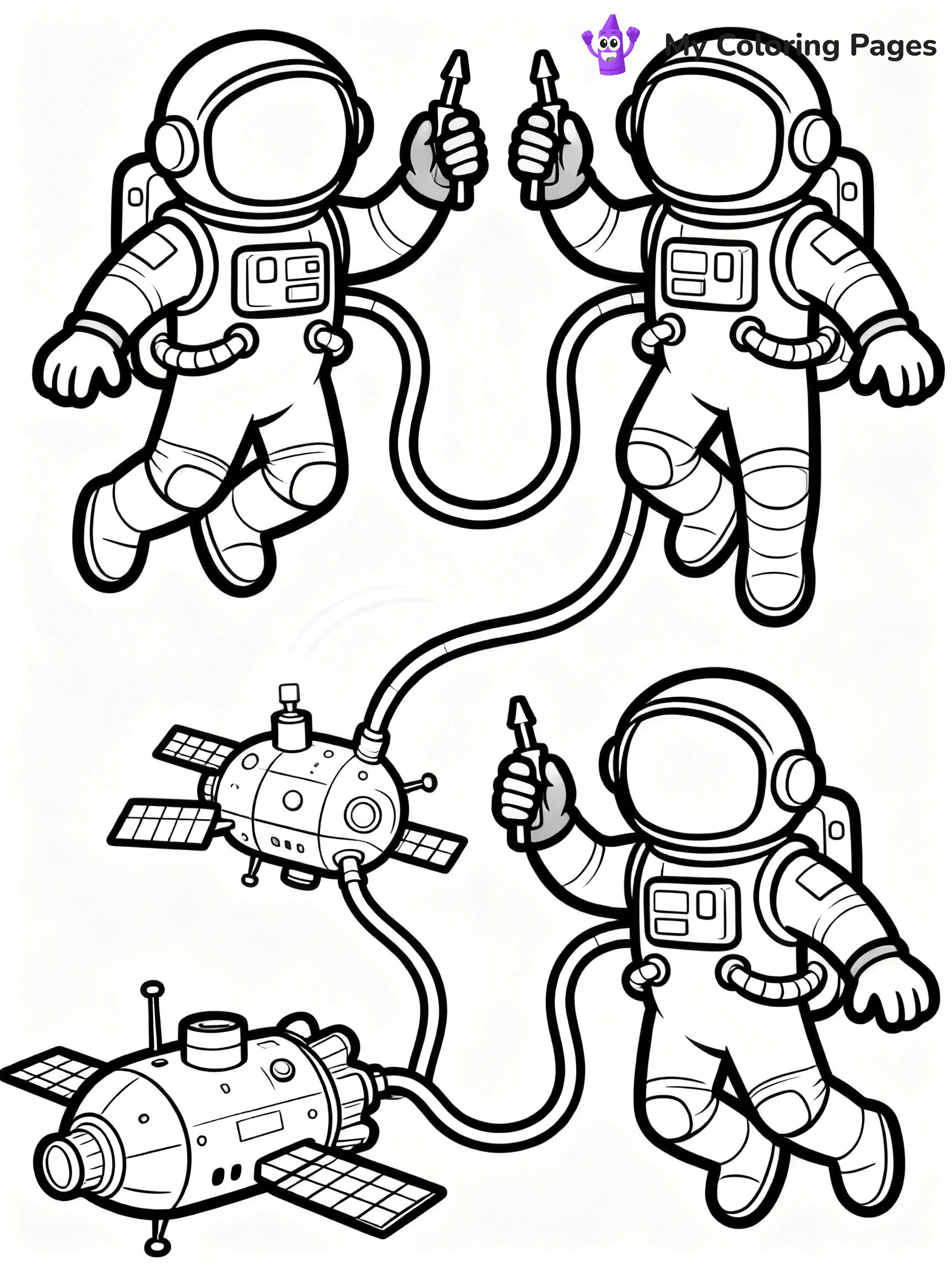 Space Shuttle Coloring Pages - 9