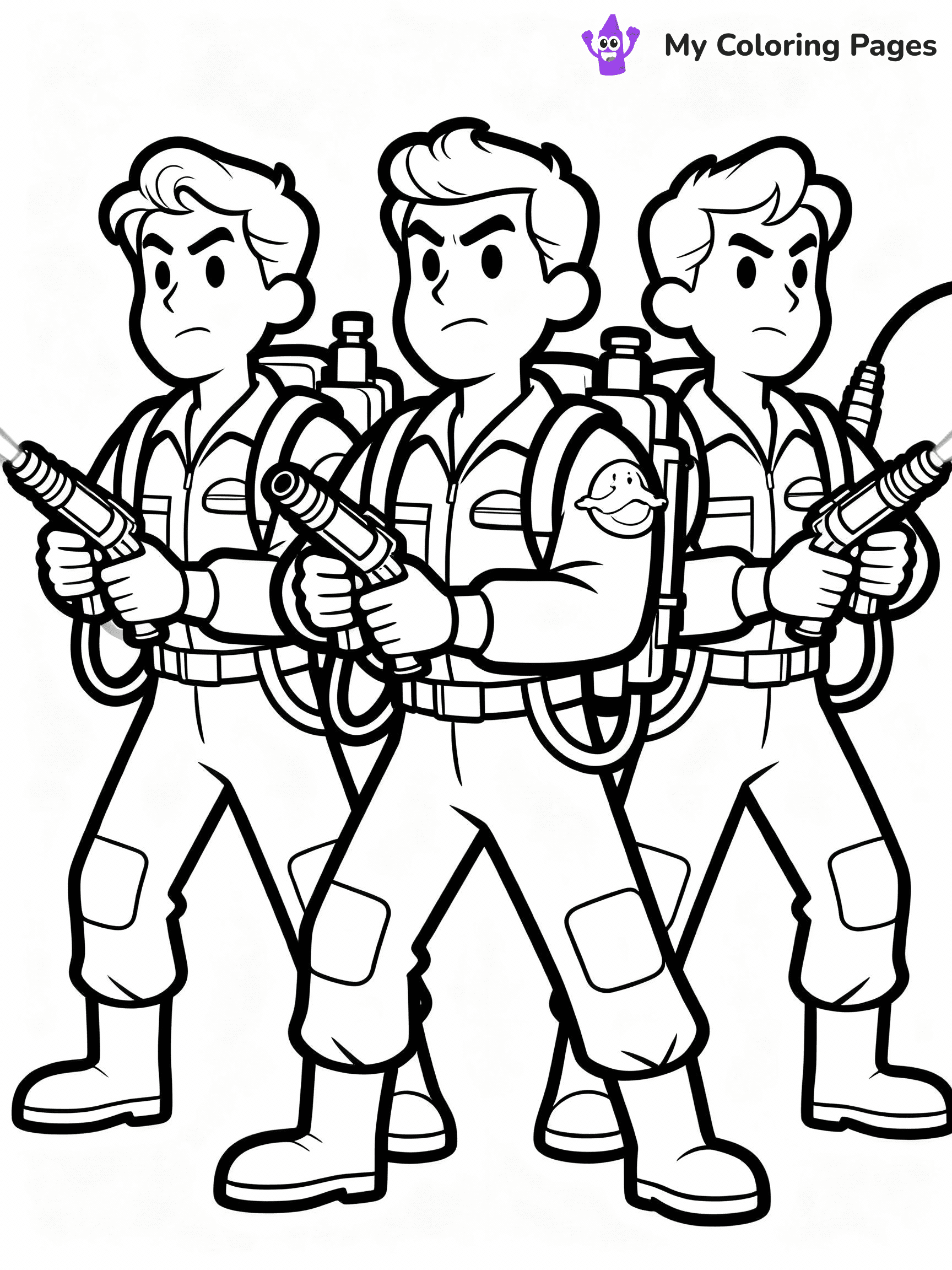 Ghostbusters Coloring Pages - 12