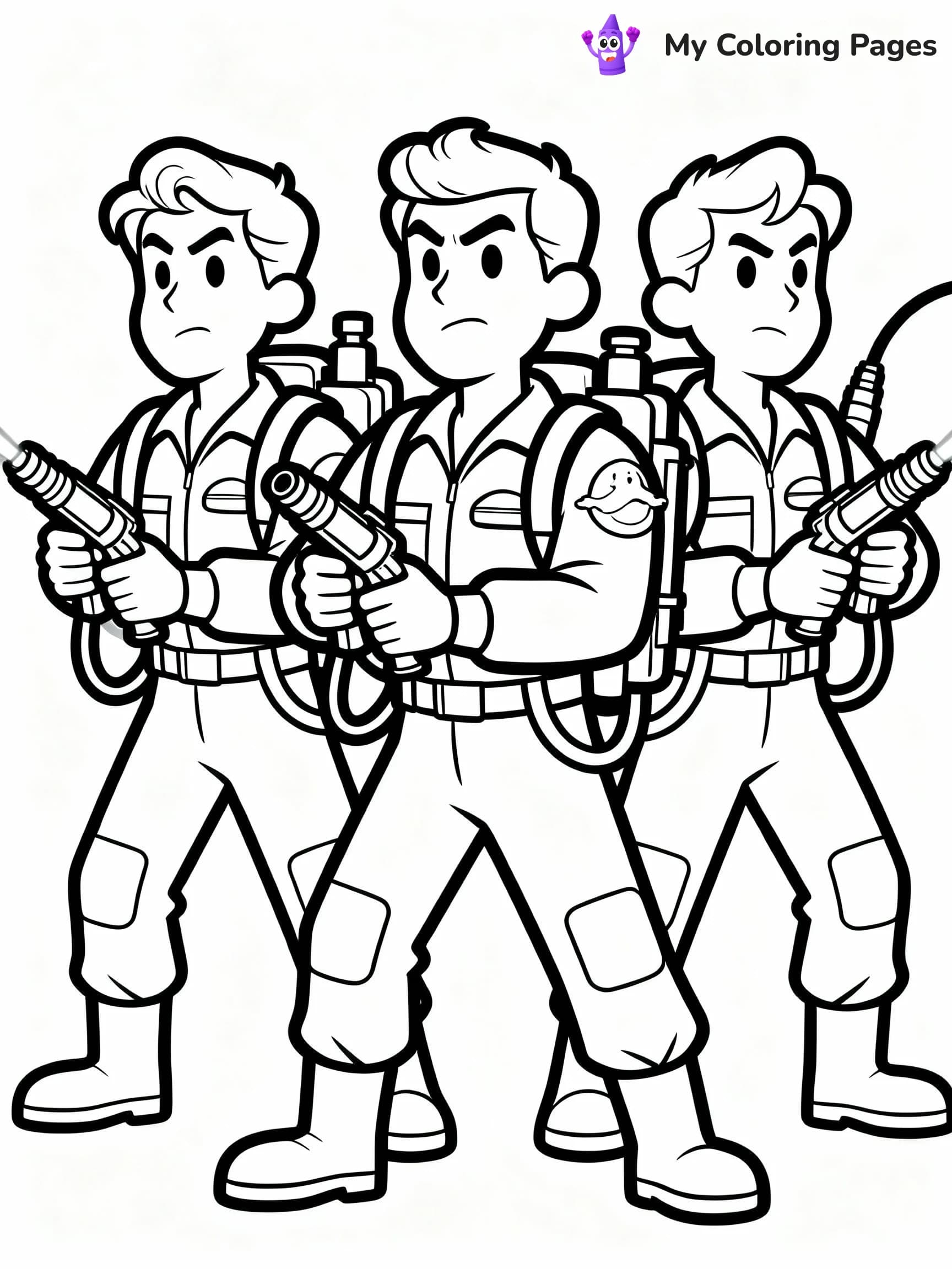 Ghostbusters Coloring Pages - 12