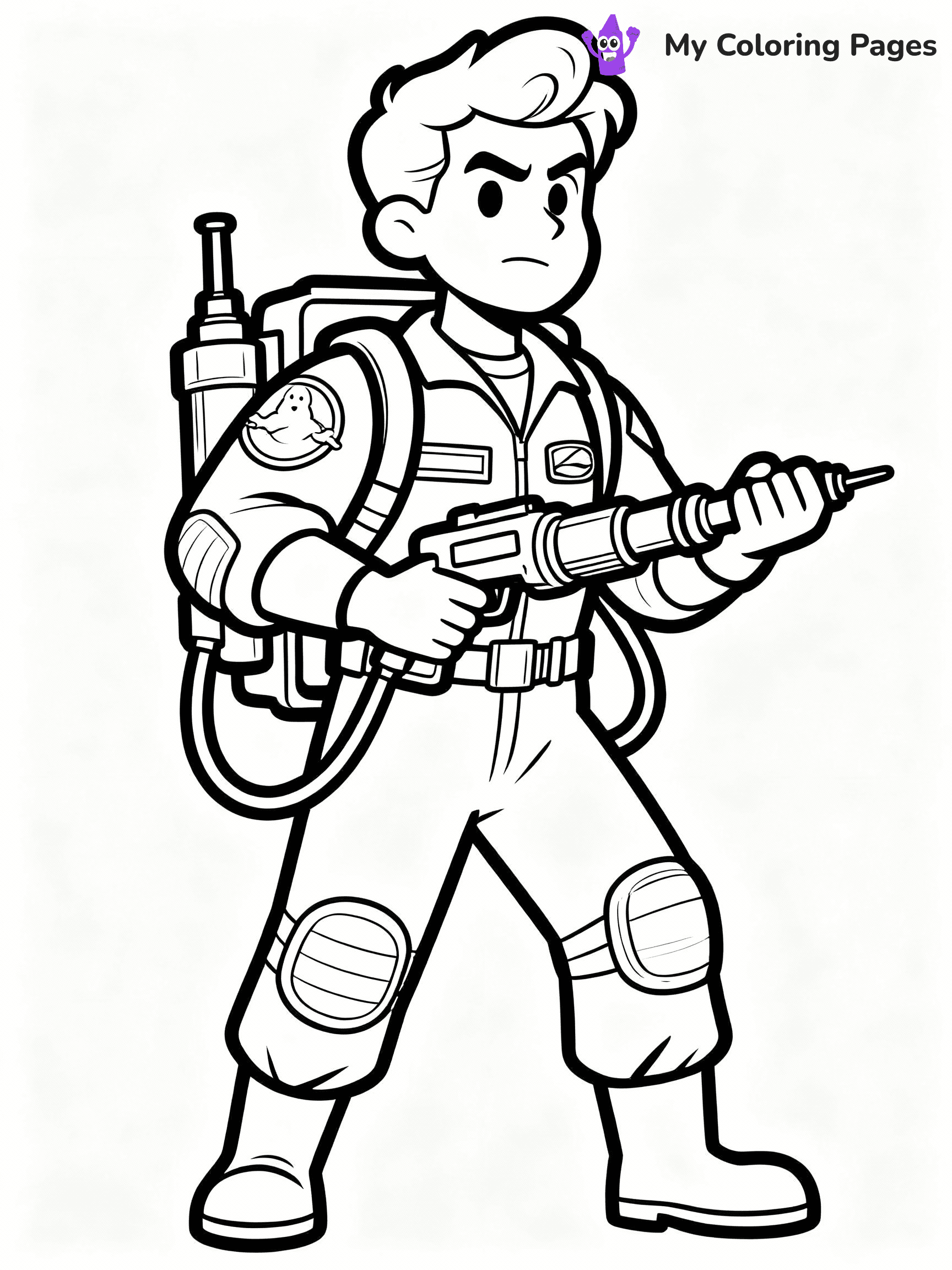 Ghostbusters Coloring Pages - 10