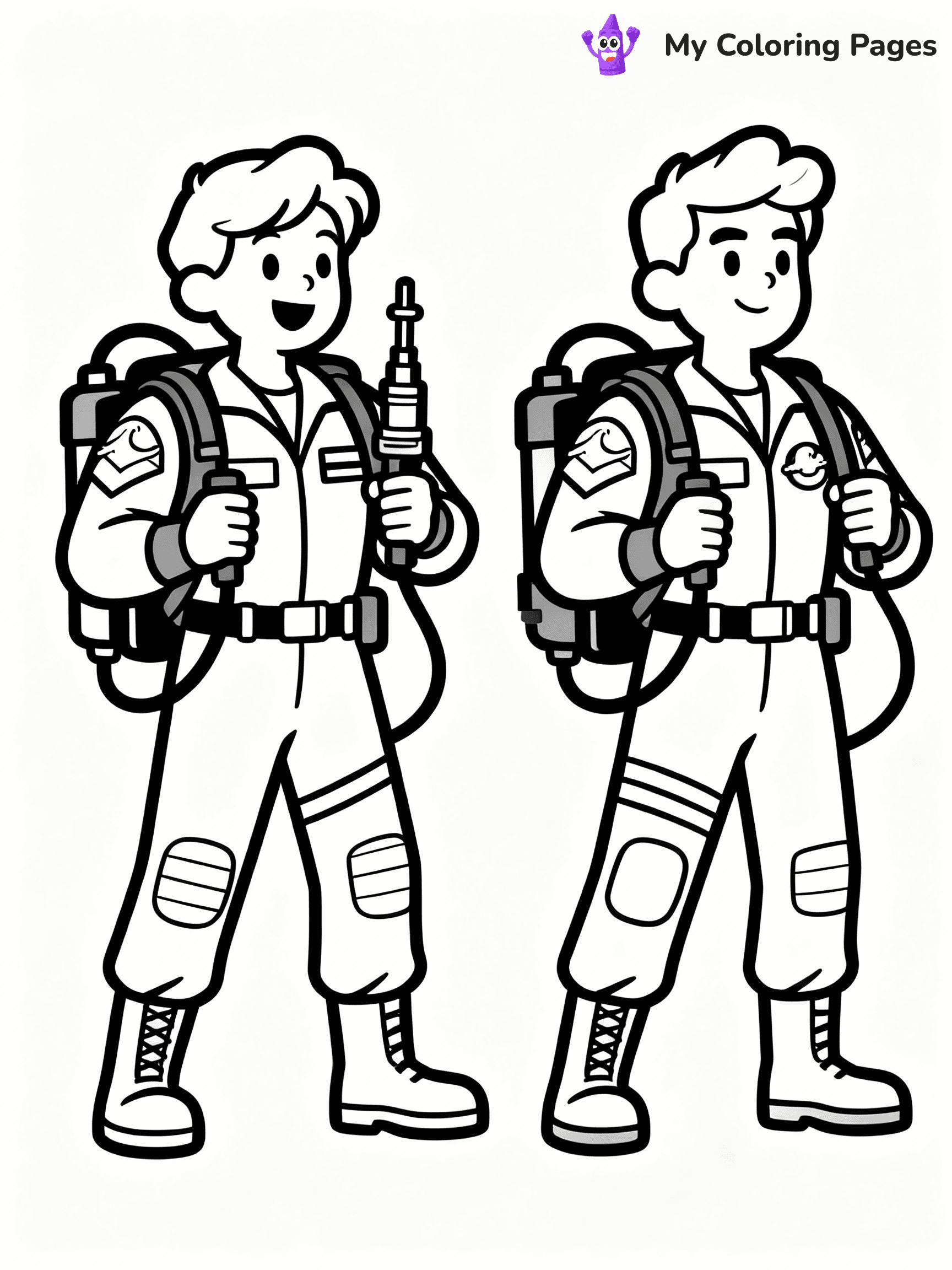 Ghostbusters Coloring Pages - 8