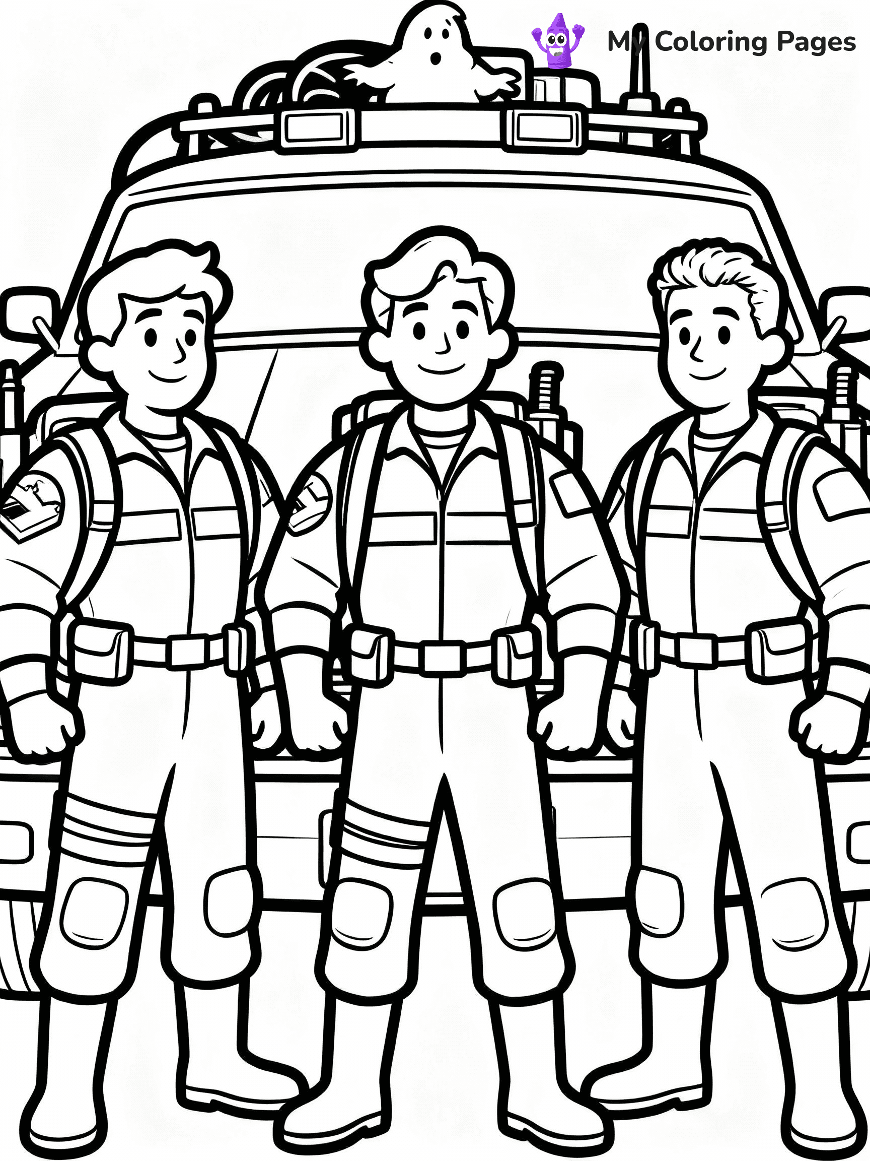 Ghostbusters Coloring Pages - 5