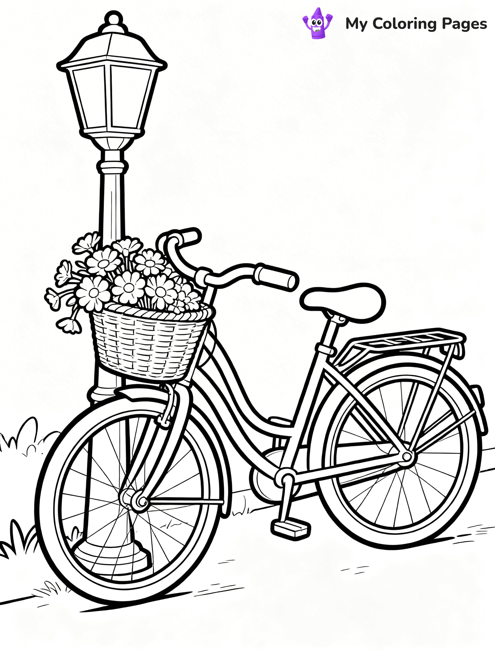 Retro Coloring Pages - 24