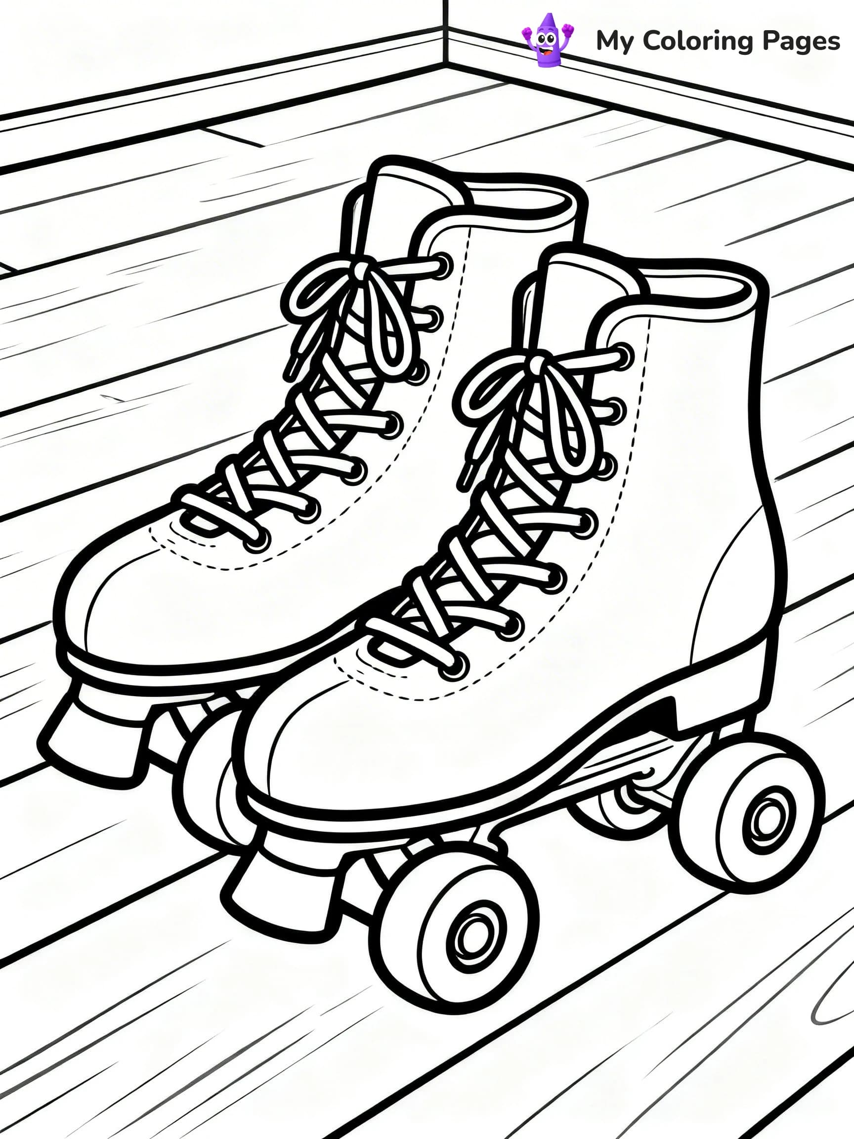 Retro Coloring Pages - 12