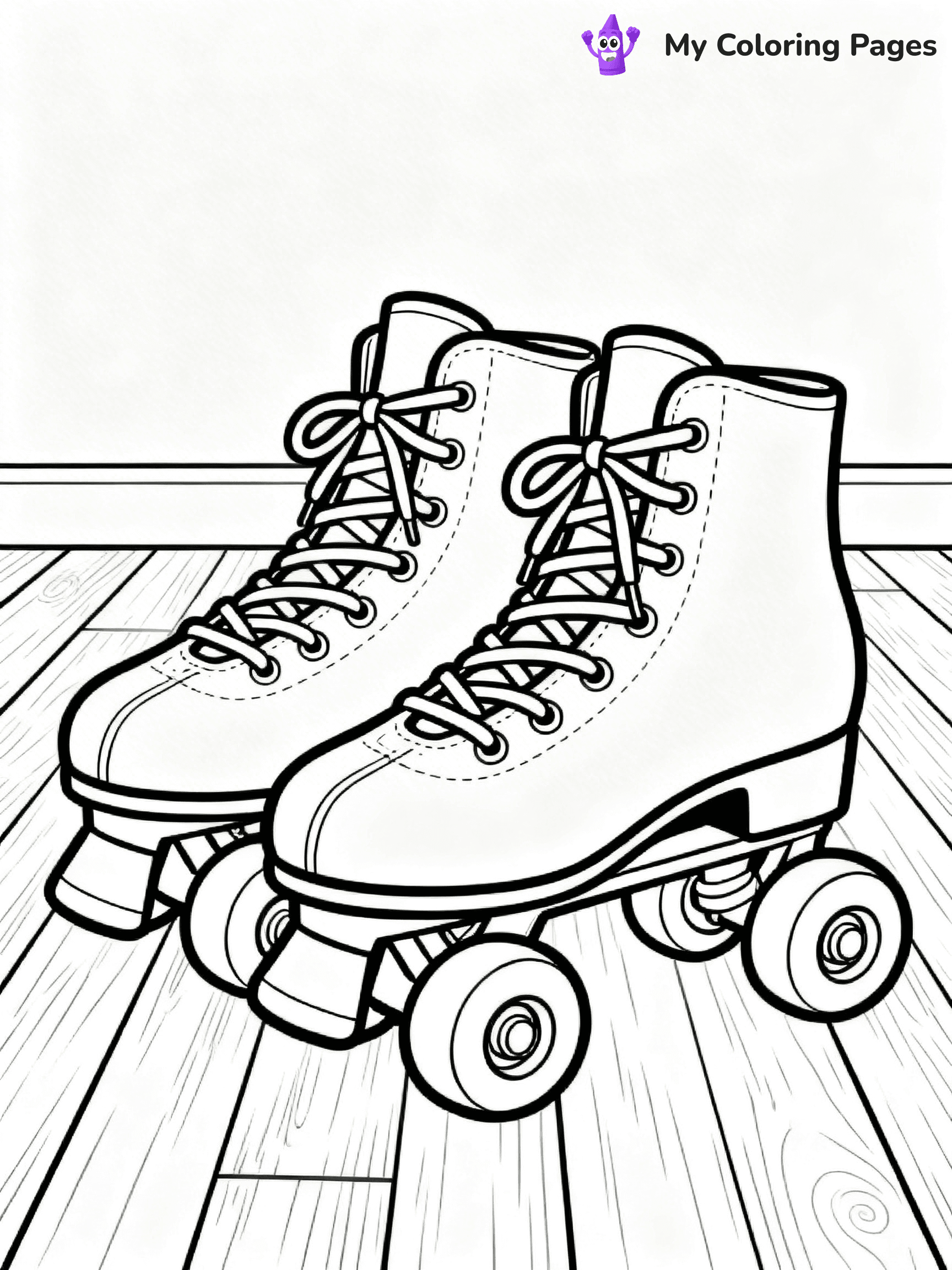 Retro Coloring Pages - 11