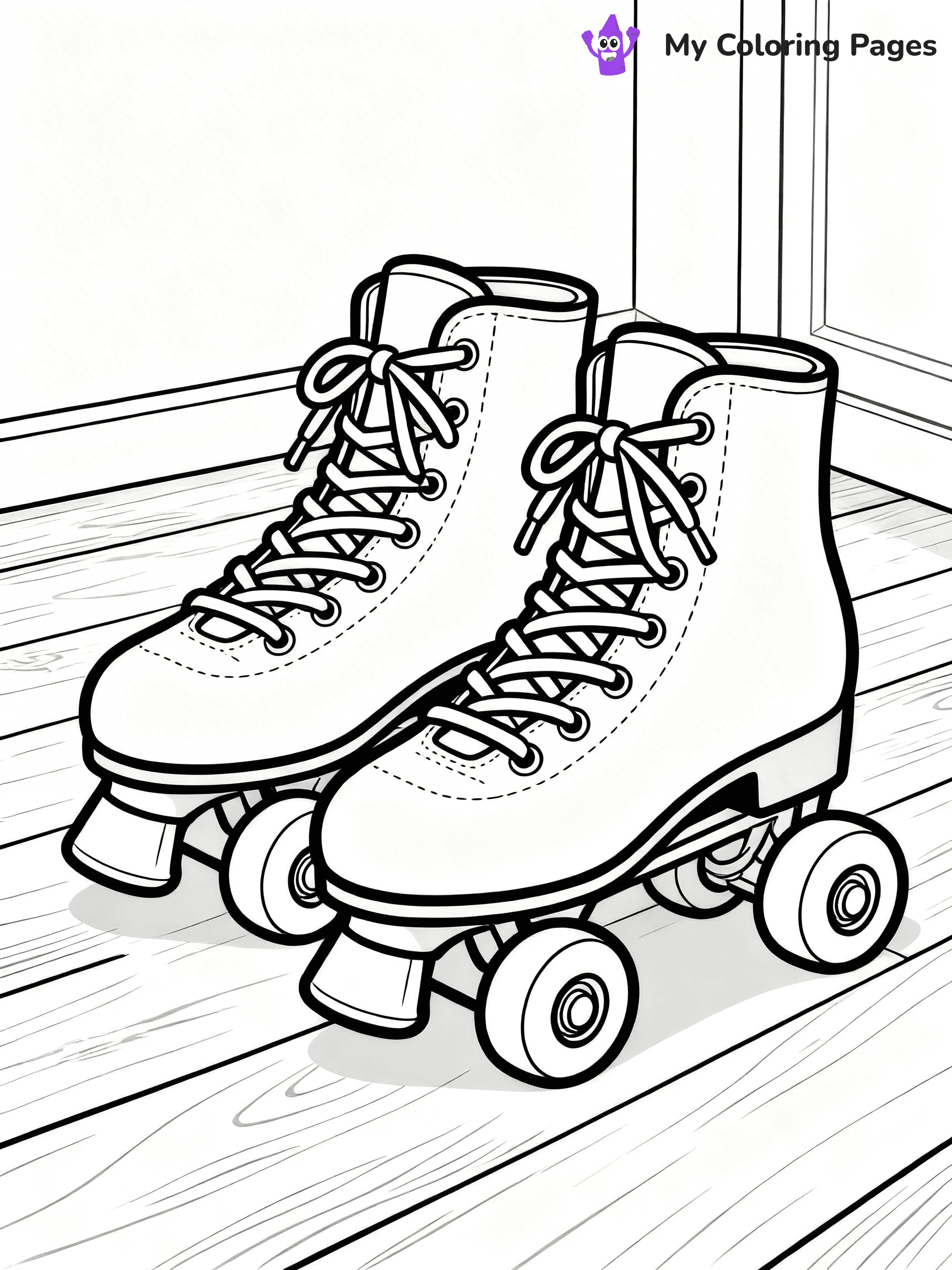 Retro Coloring Pages - 10