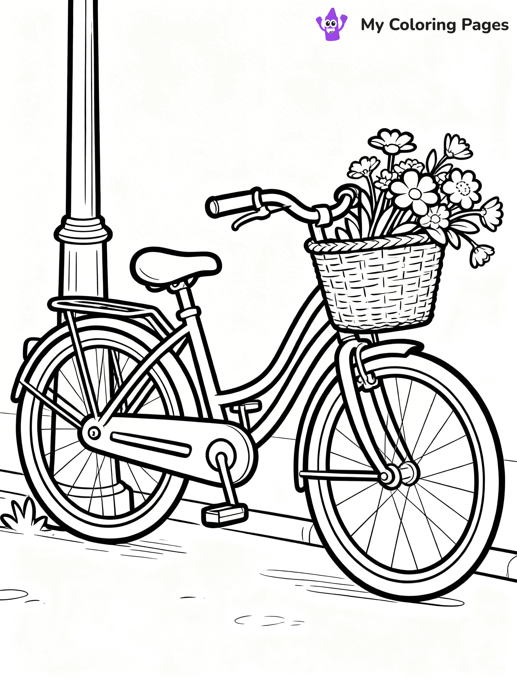 Retro Coloring Pages - 3
