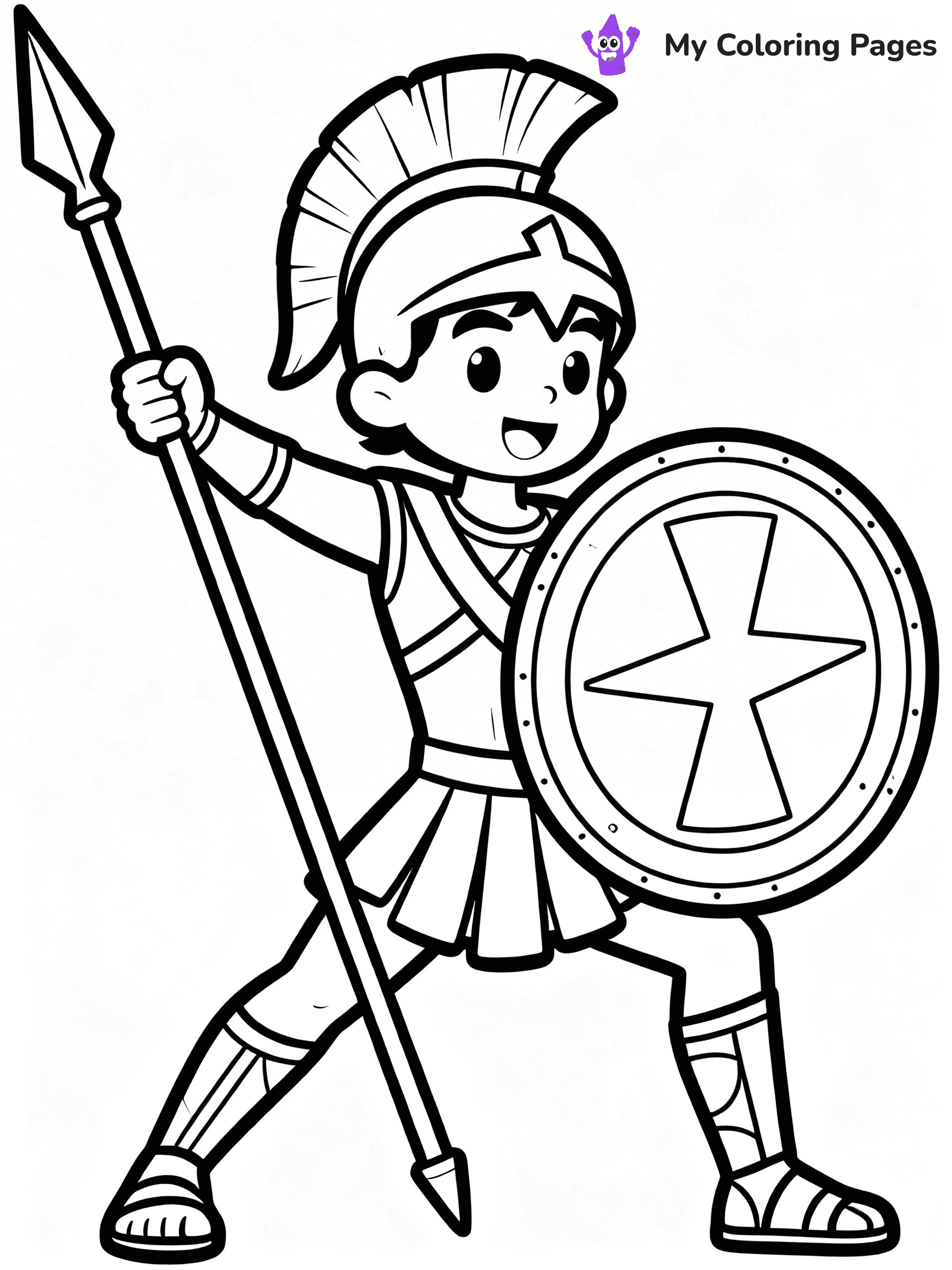 Ancient Greece Coloring Pages - 21
