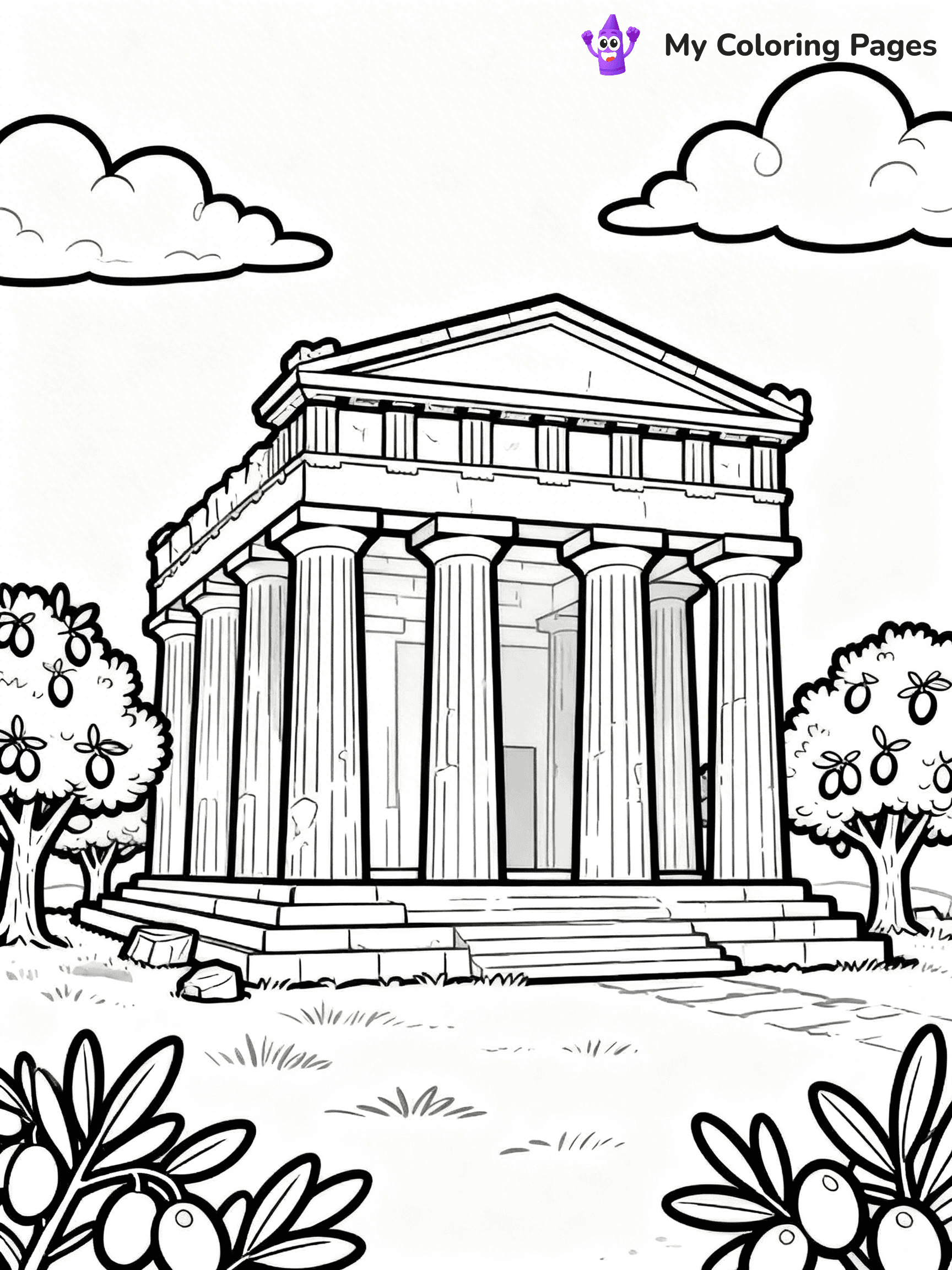 Ancient Greece Coloring Pages - 15