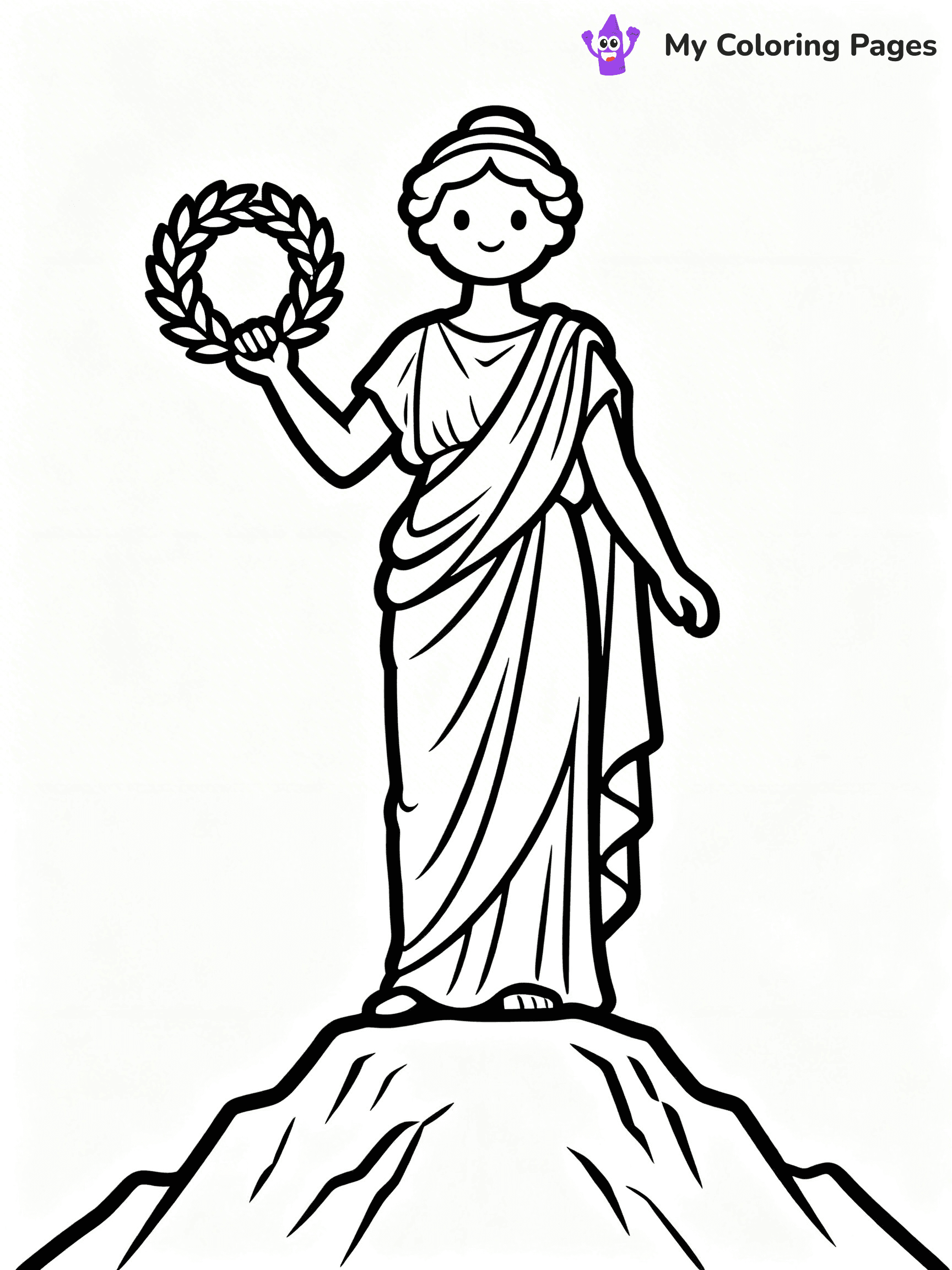 Ancient Greece Coloring Pages - 13
