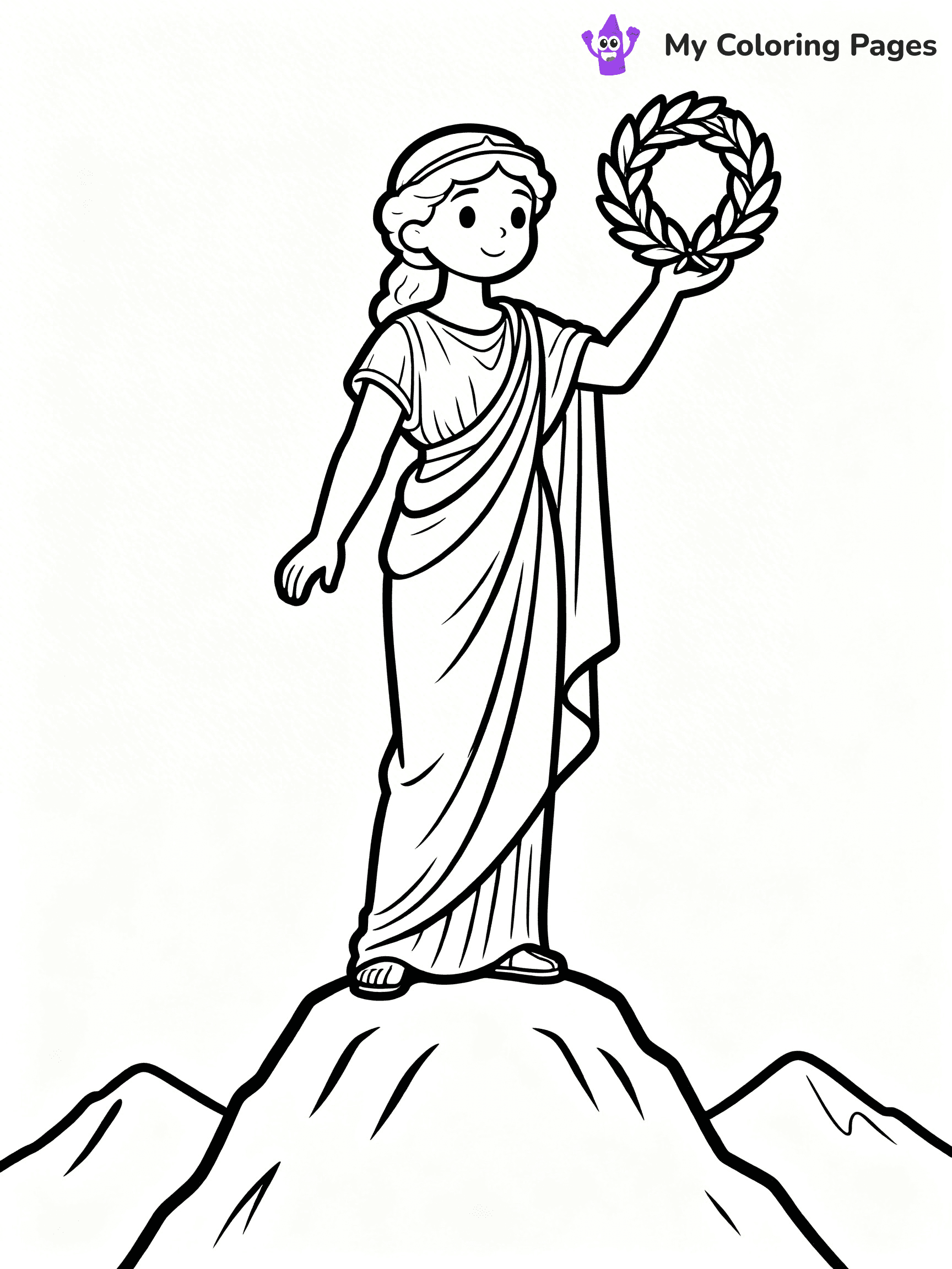 Ancient Greece Coloring Pages - 12