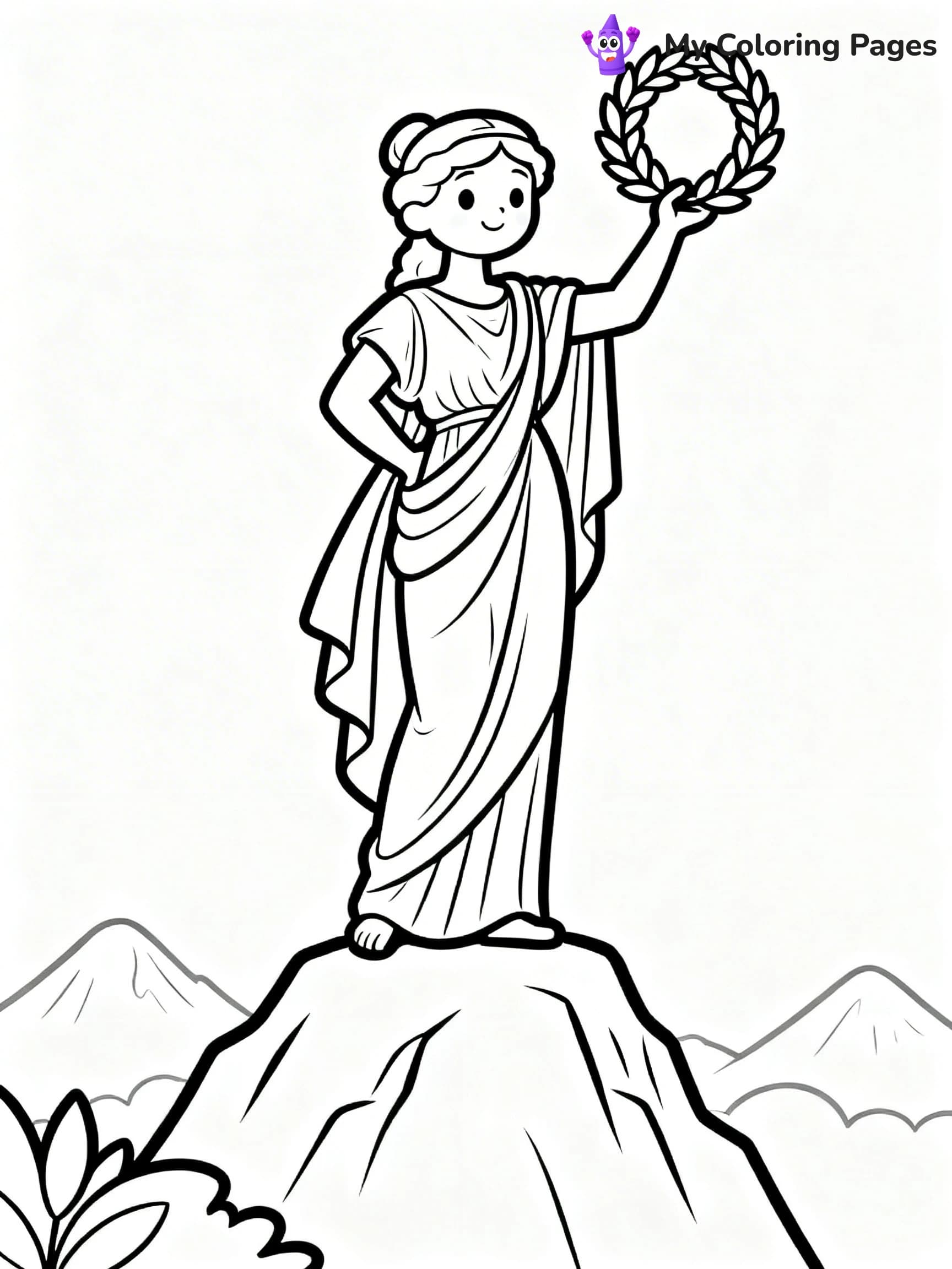 Ancient Greece Coloring Pages - 11
