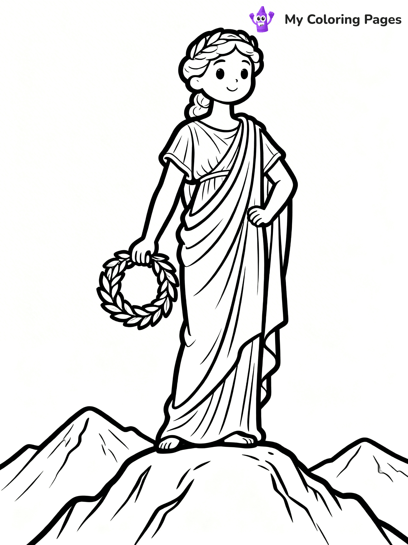 Ancient Greece Coloring Pages - 10