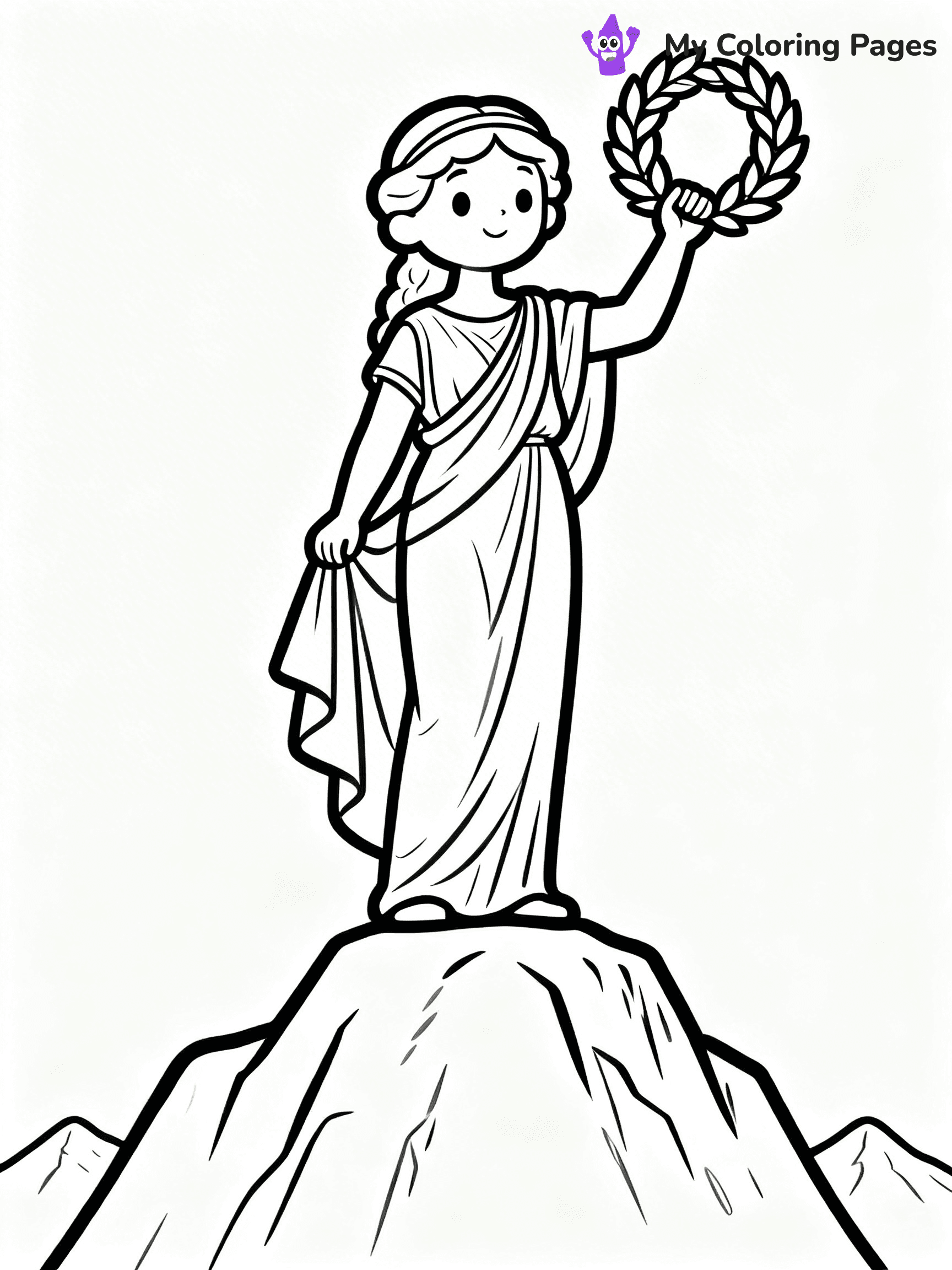 Ancient Greece Coloring Pages - 9