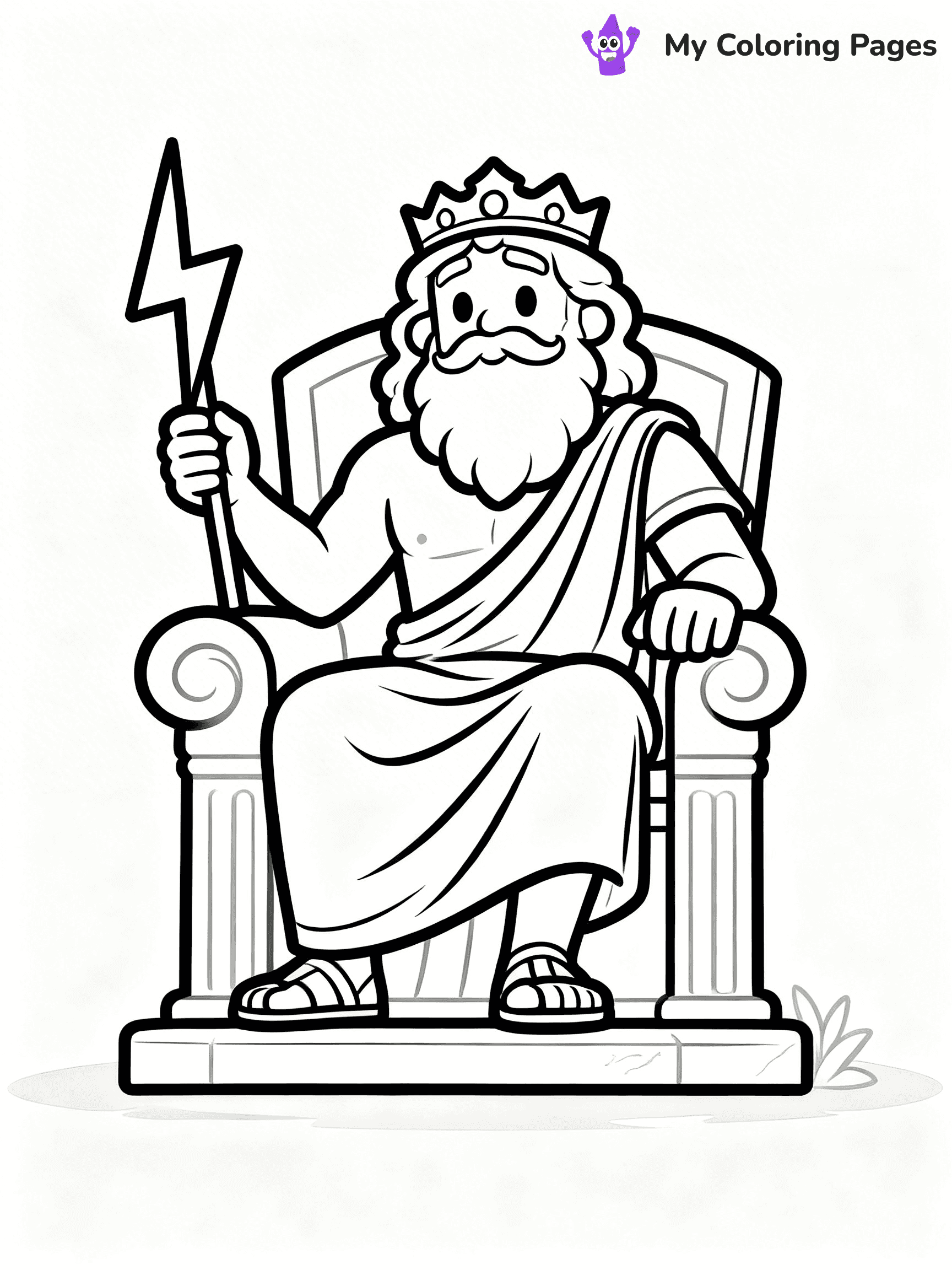 Ancient Greece Coloring Pages - 4