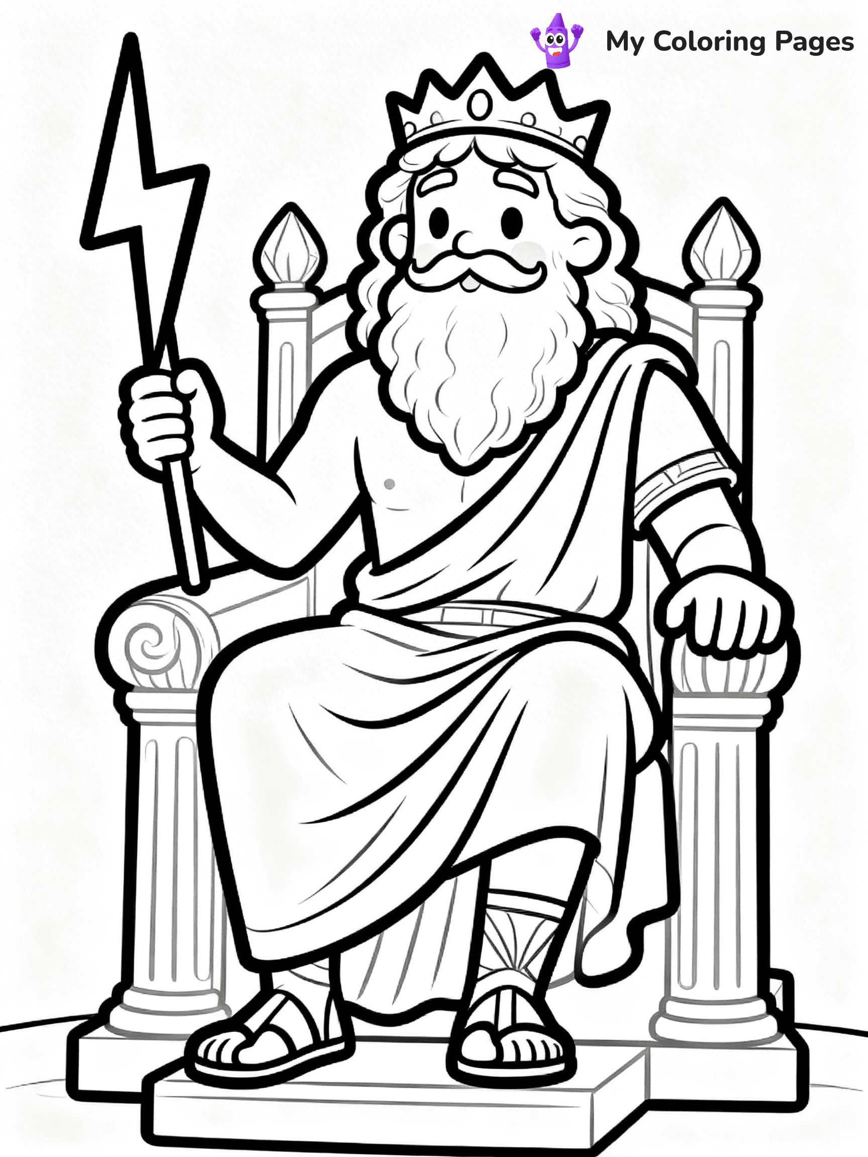 Ancient Greece Coloring Pages - 2