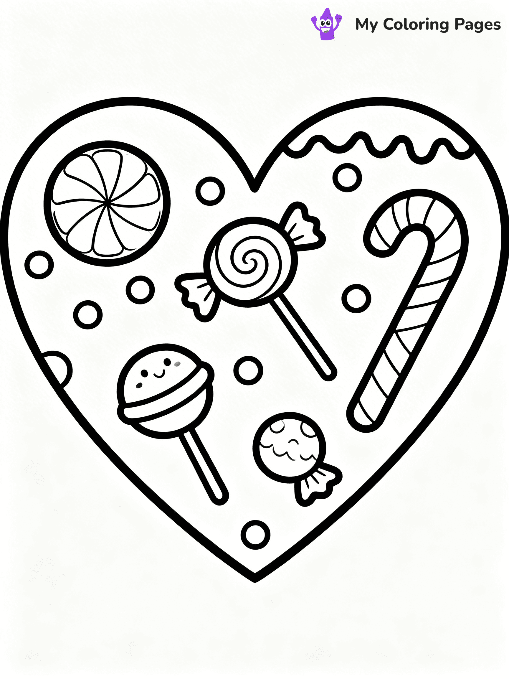 Valentine Hearts Coloring Pages - 12