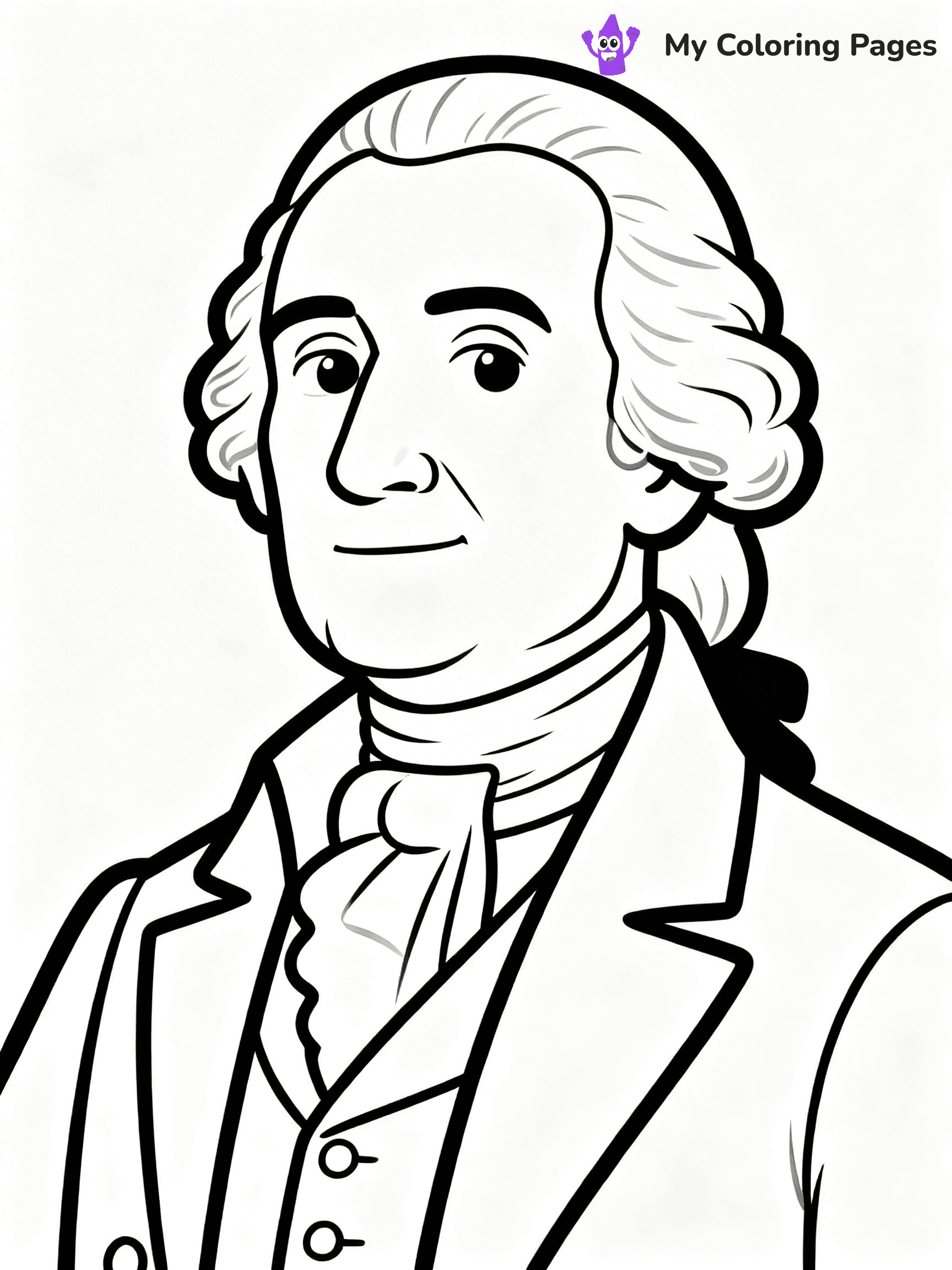 George Washington Coloring Pages - 5