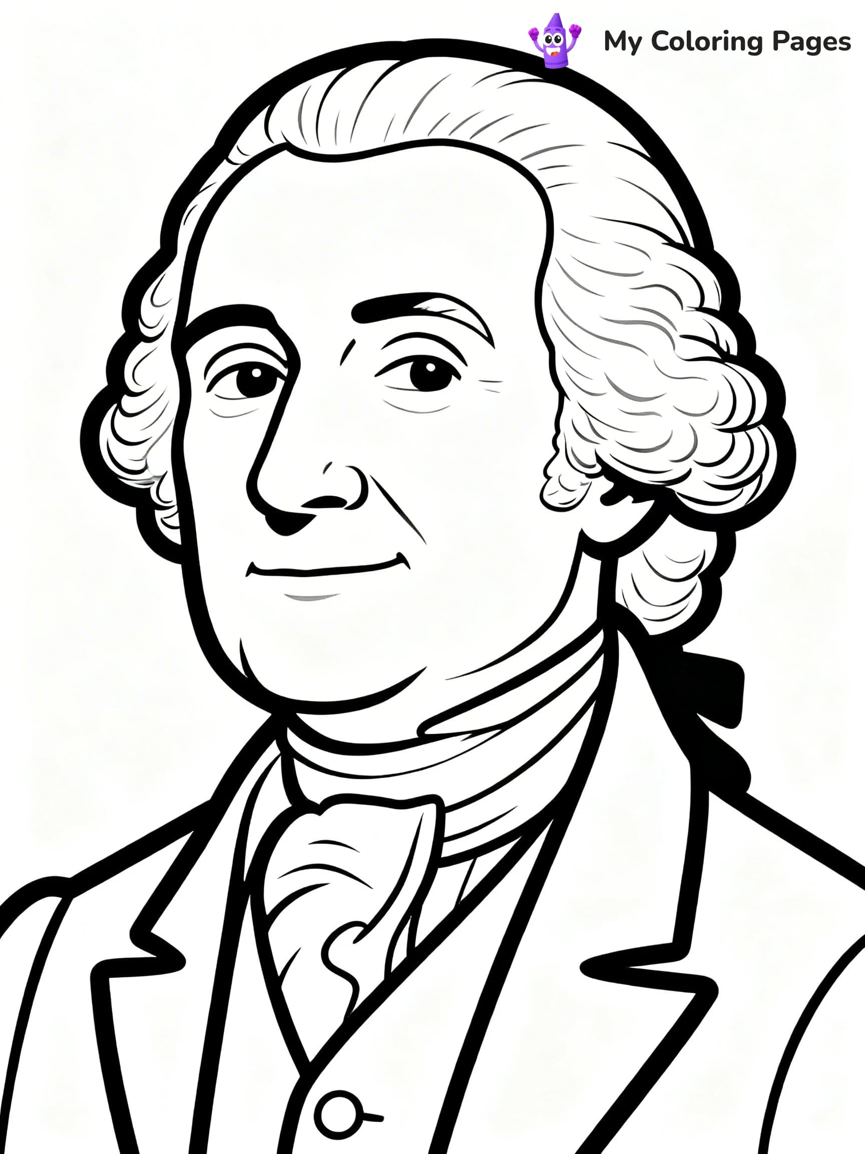 George Washington Coloring Pages - 4