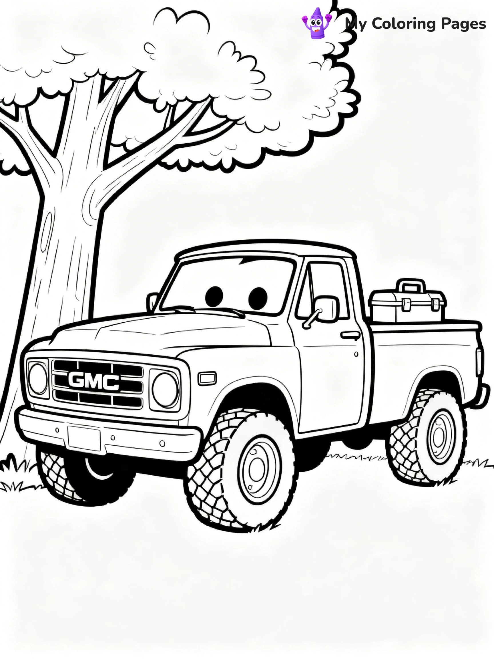 GMC Coloring Pages - 15