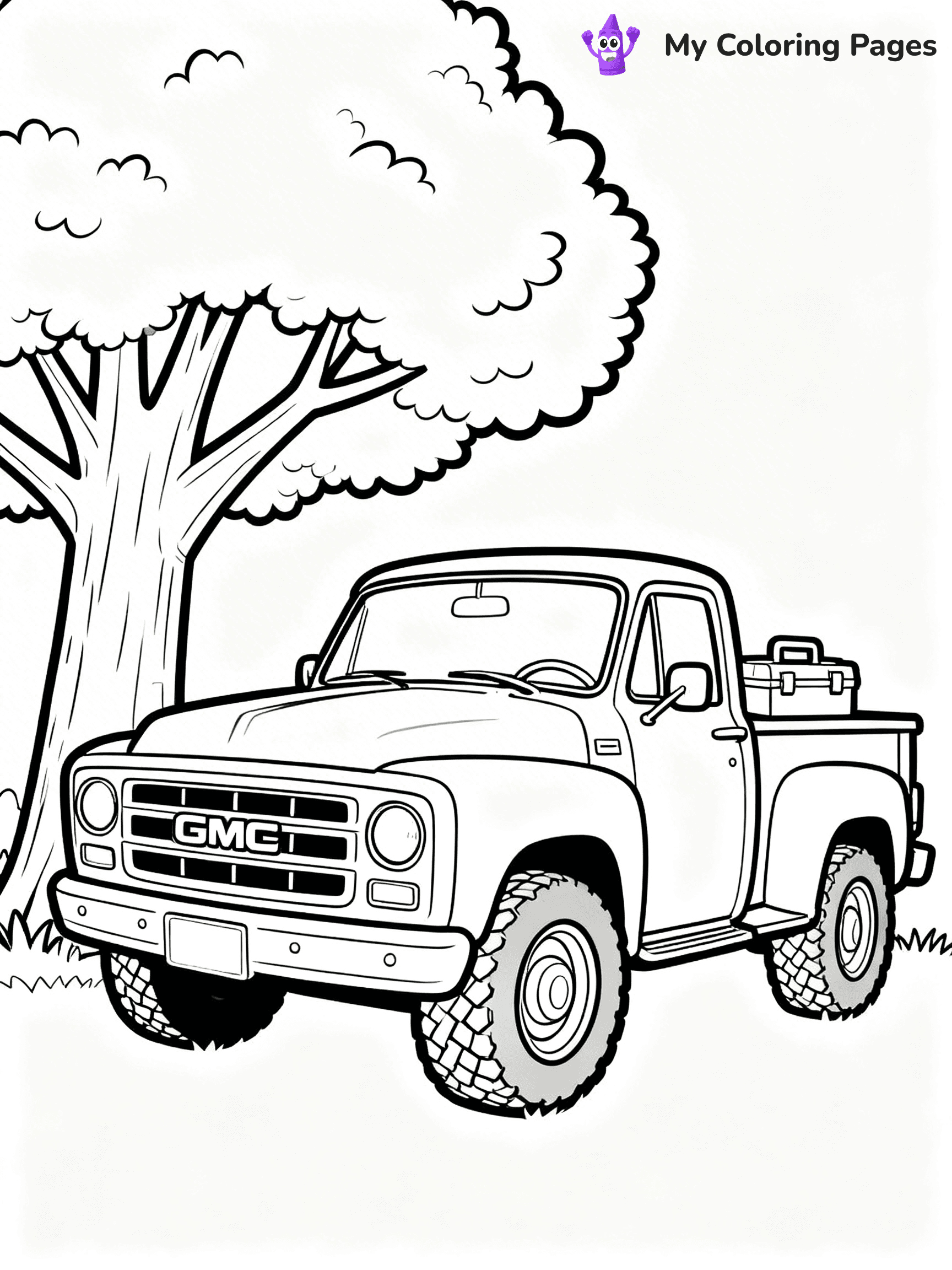 GMC Coloring Pages - 14
