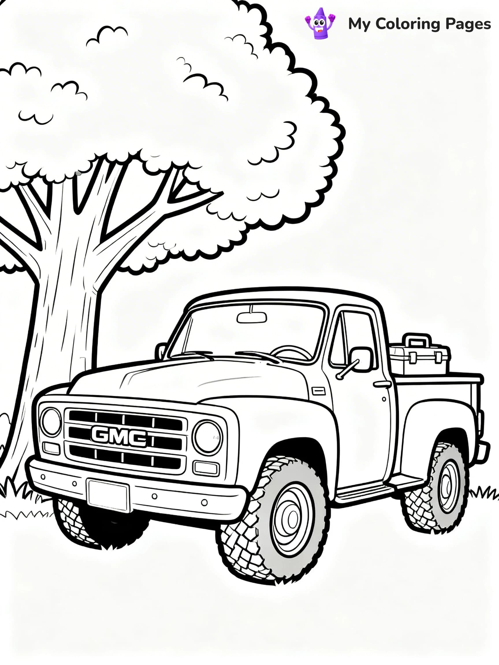 GMC Coloring Pages - 14
