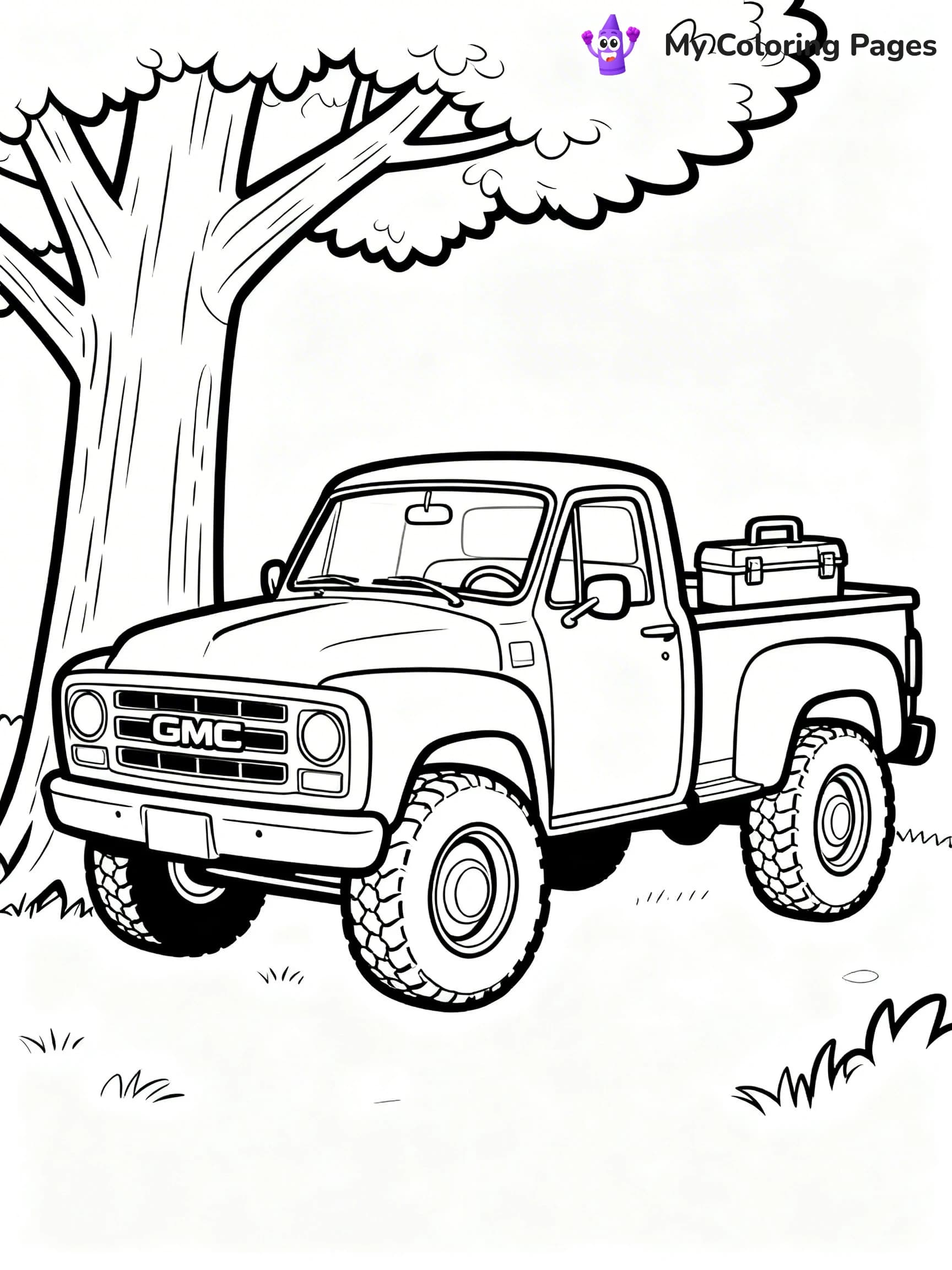 GMC Coloring Pages - 13