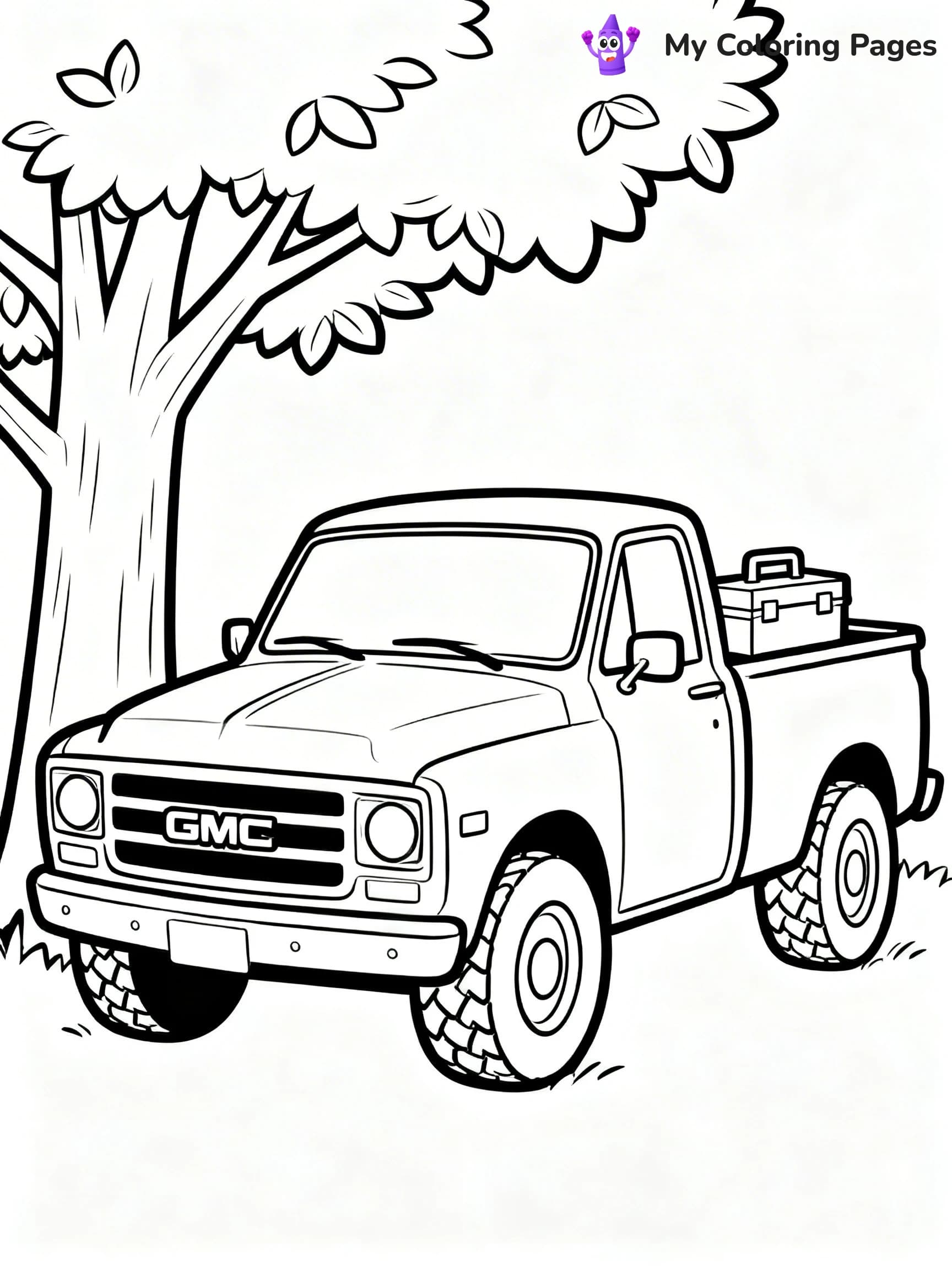 GMC Coloring Pages - 12