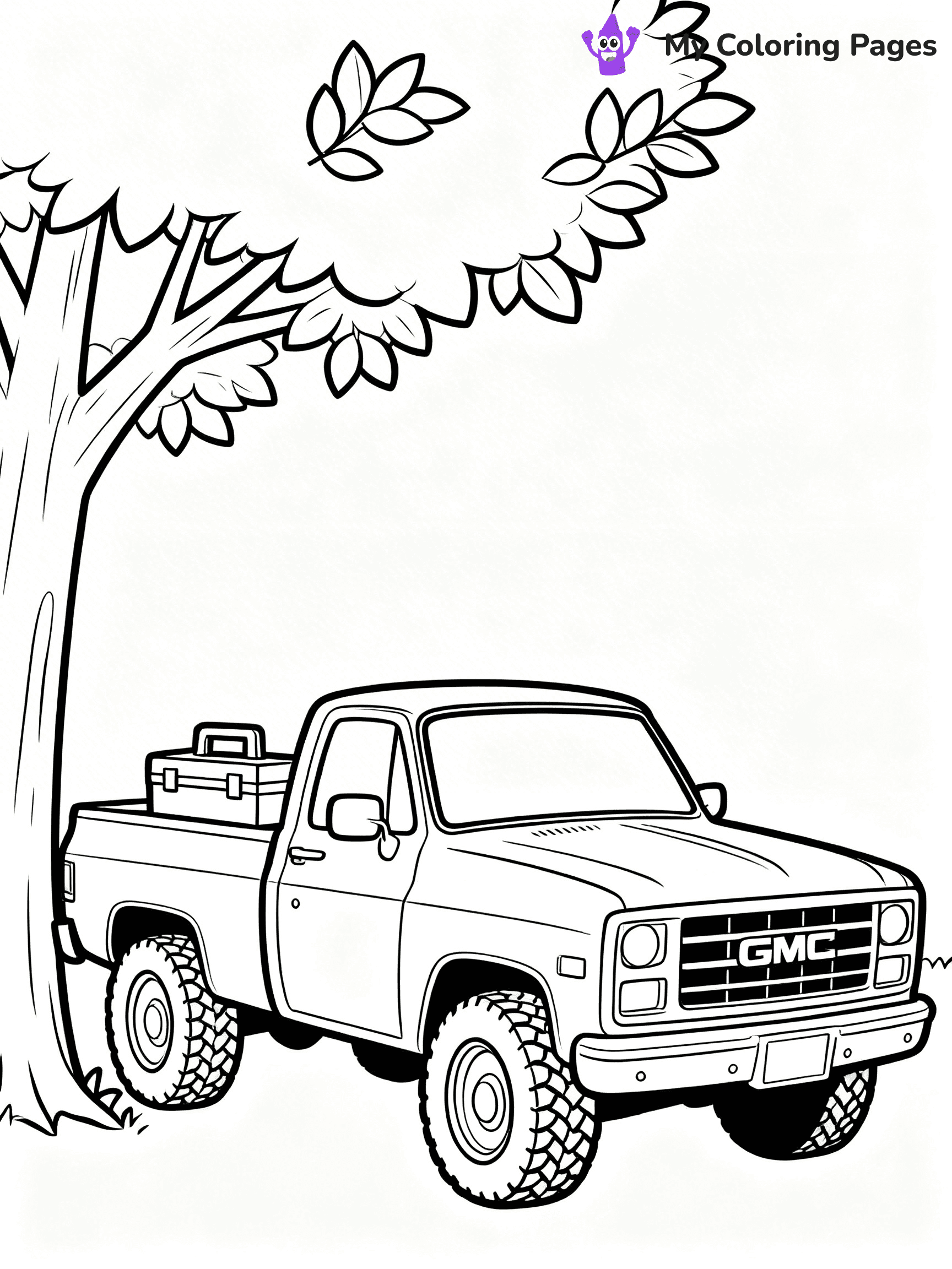 GMC Coloring Pages - 11
