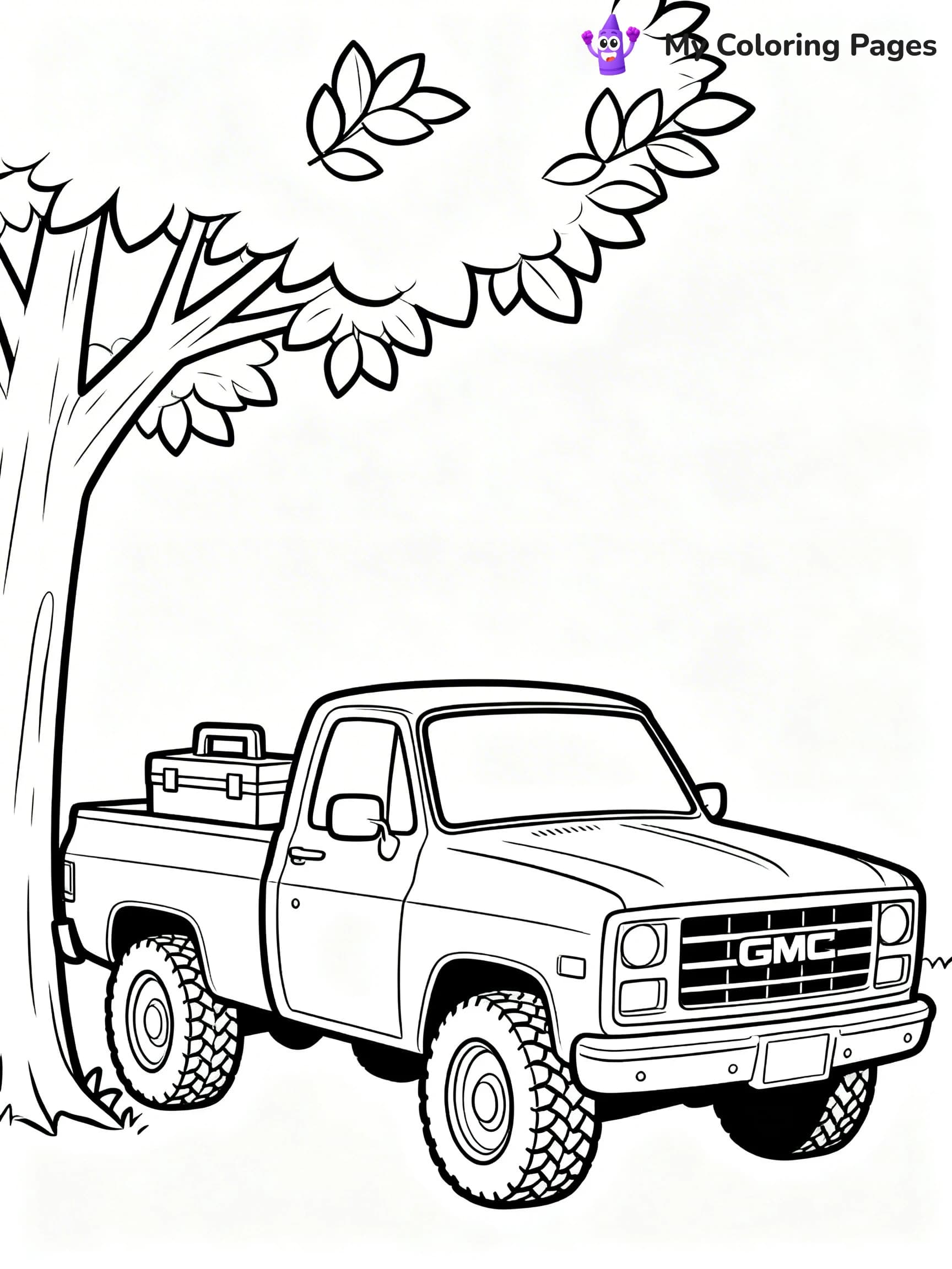 GMC Coloring Pages - 11