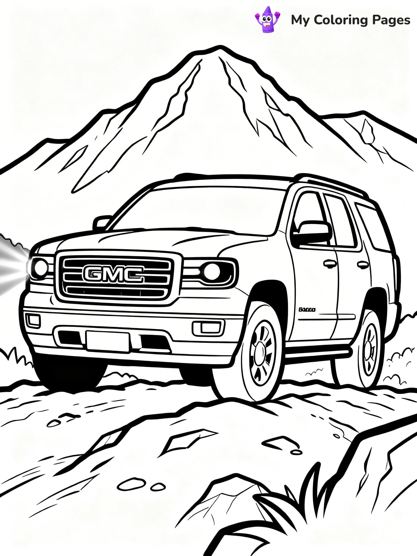 GMC Coloring Pages - 10