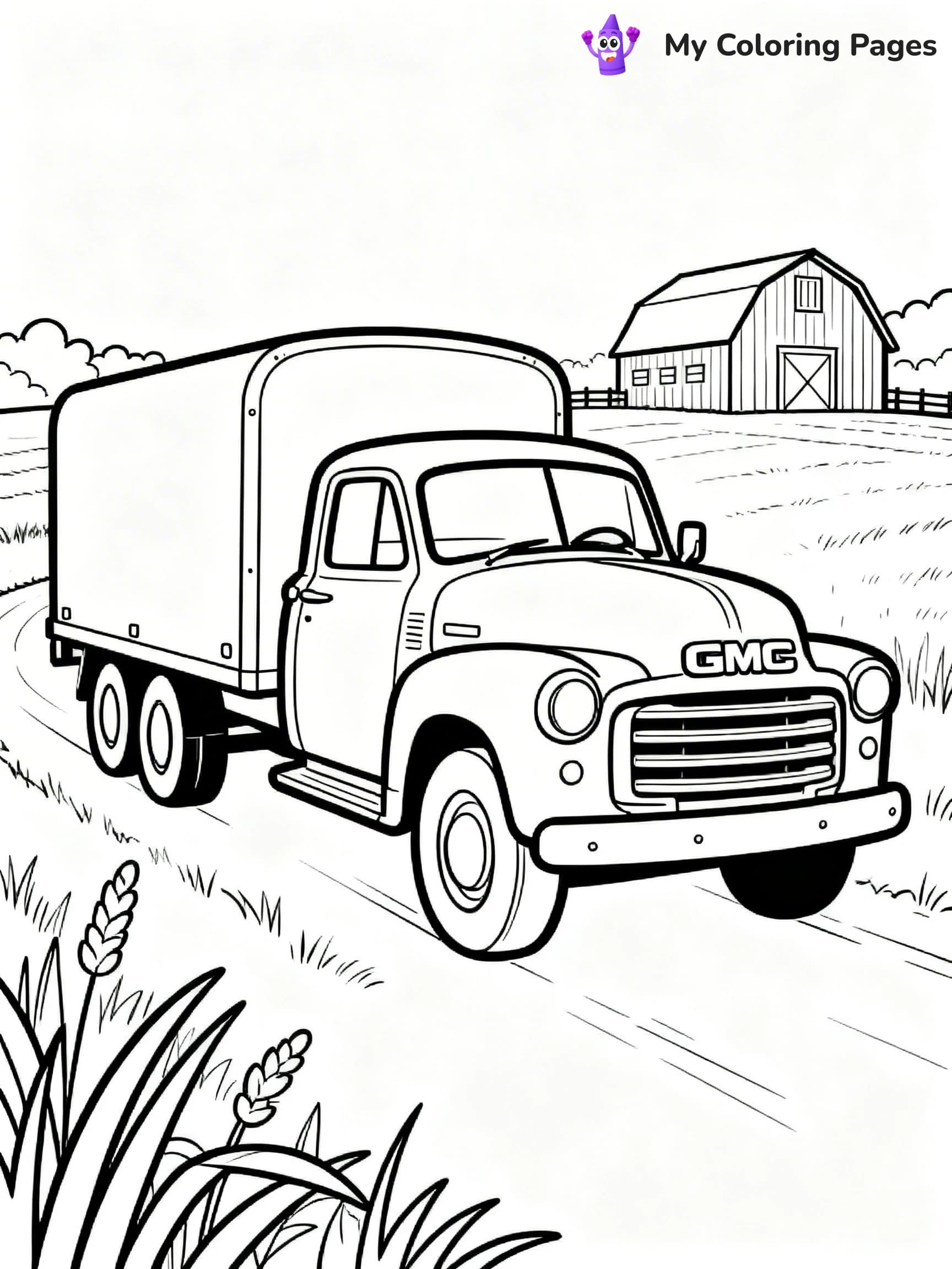 GMC Coloring Pages - 5