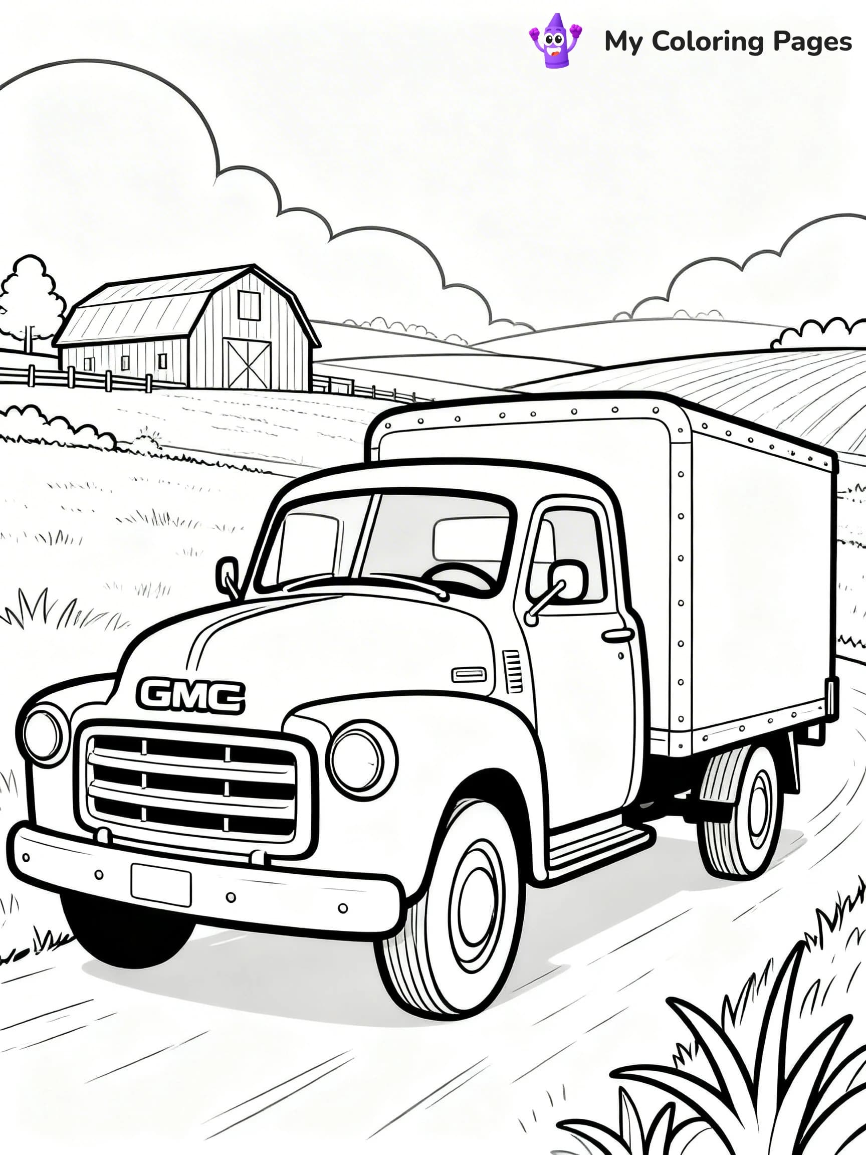 GMC Coloring Pages - 4