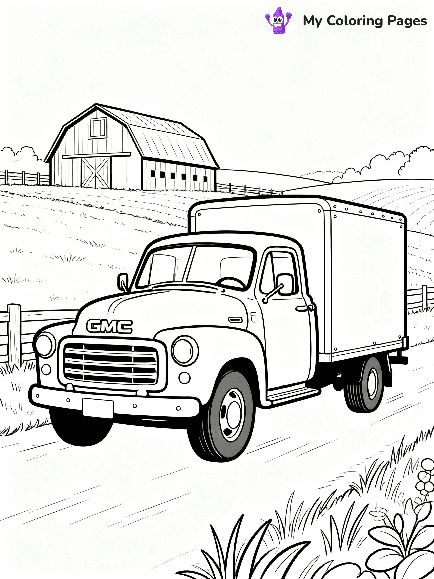 GMC Coloring Pages - 3