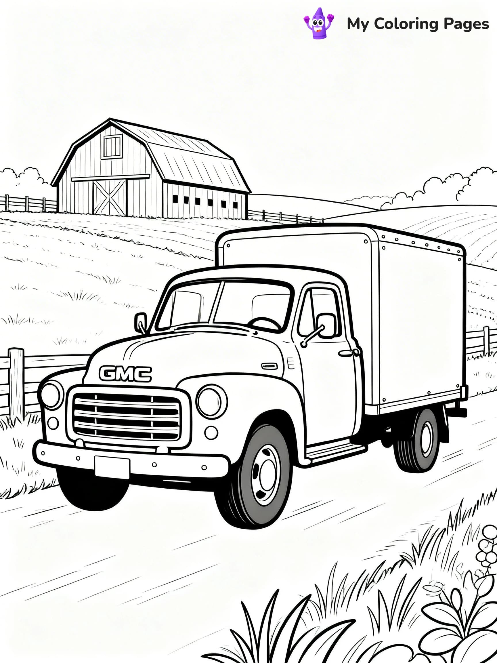 GMC Coloring Pages - 3