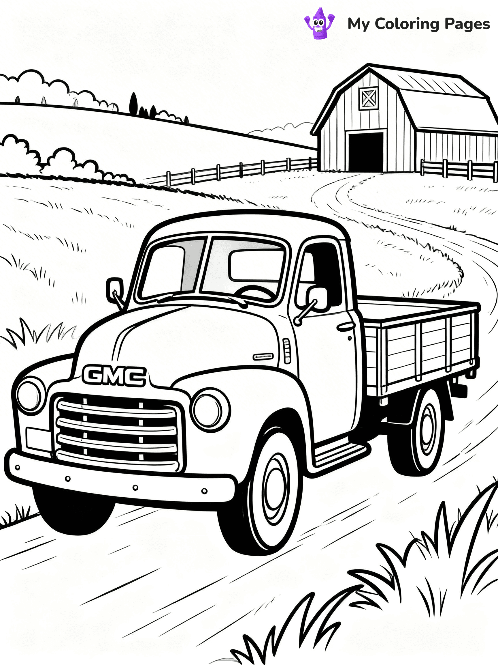 GMC Coloring Pages - 2