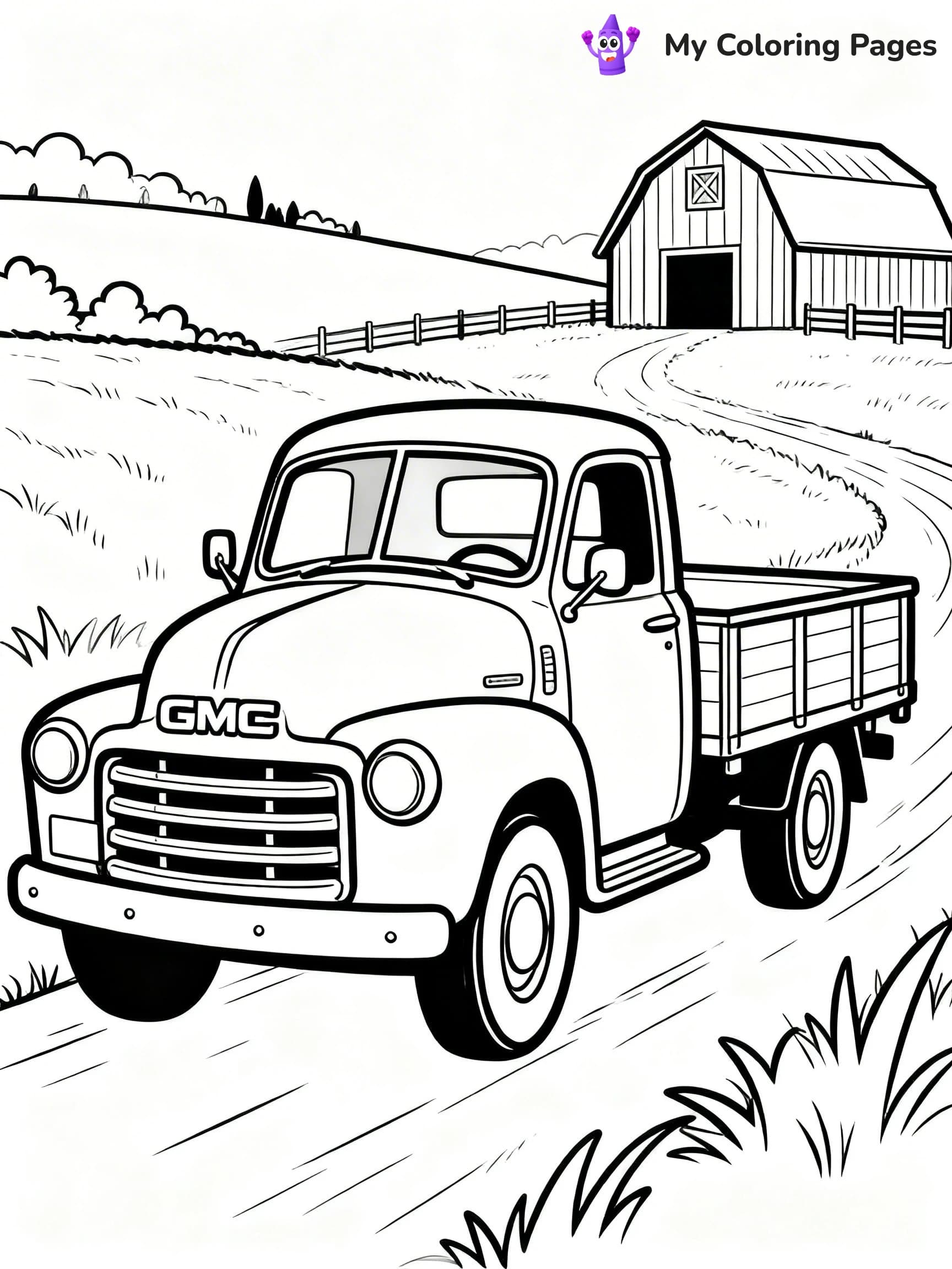 GMC Coloring Pages - 2