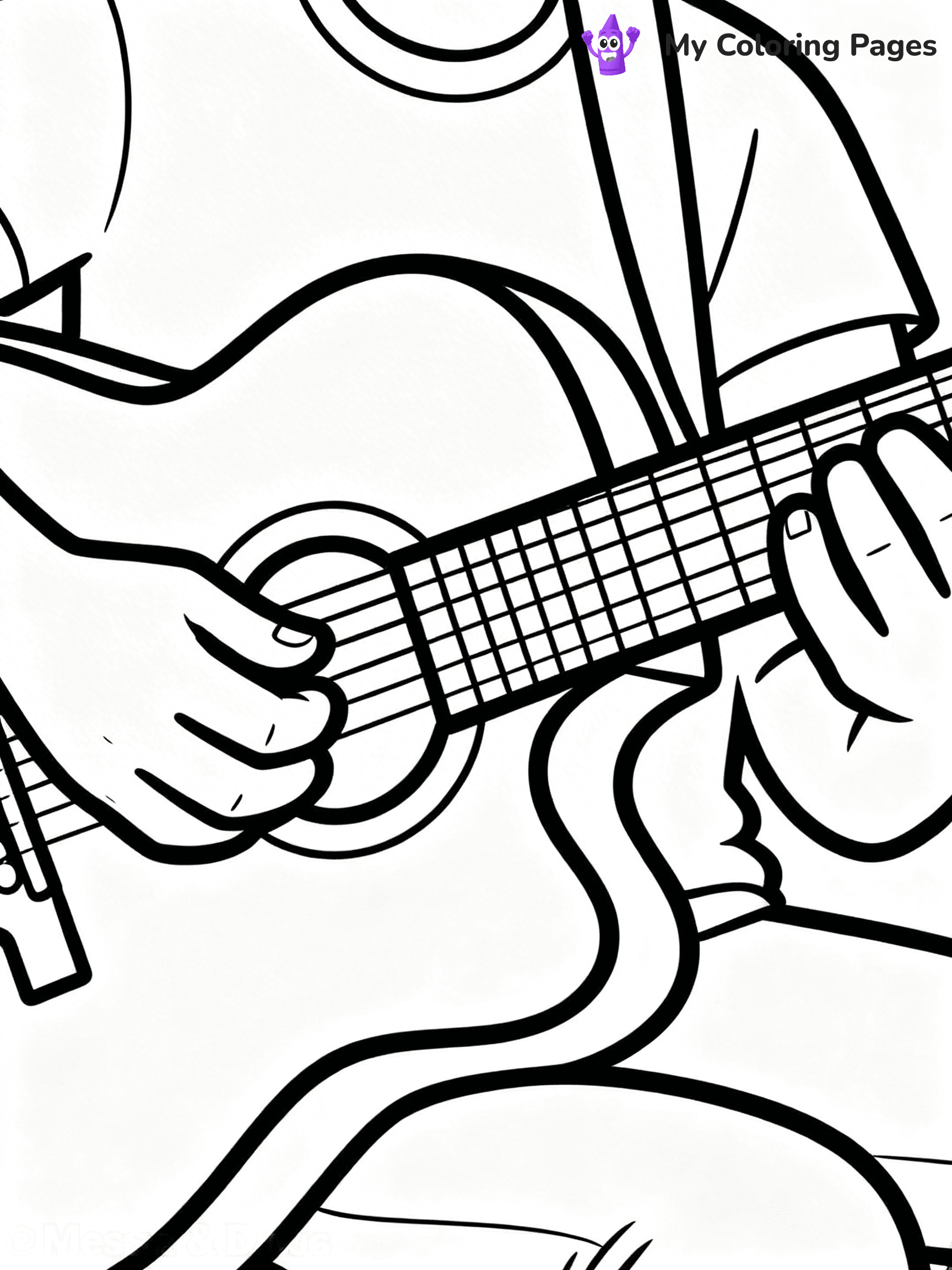 Hands Coloring Pages - 10