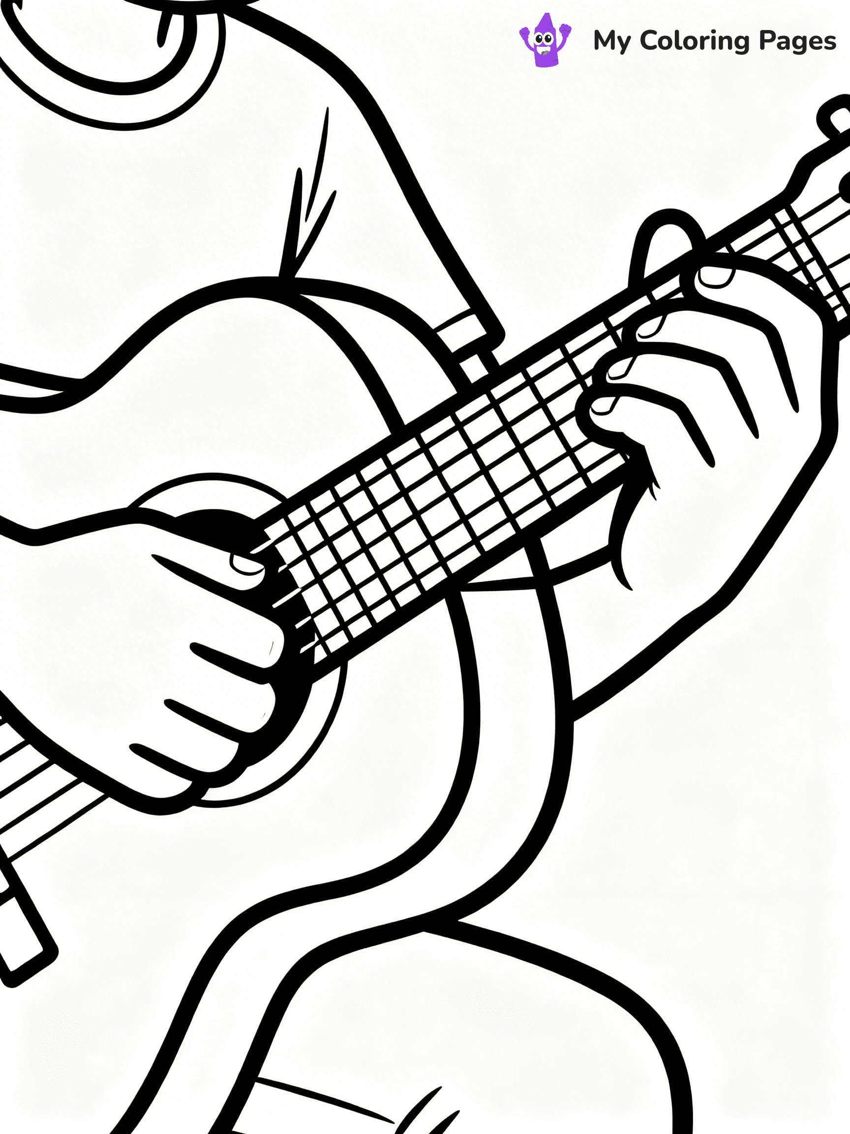 Hands Coloring Pages - 9