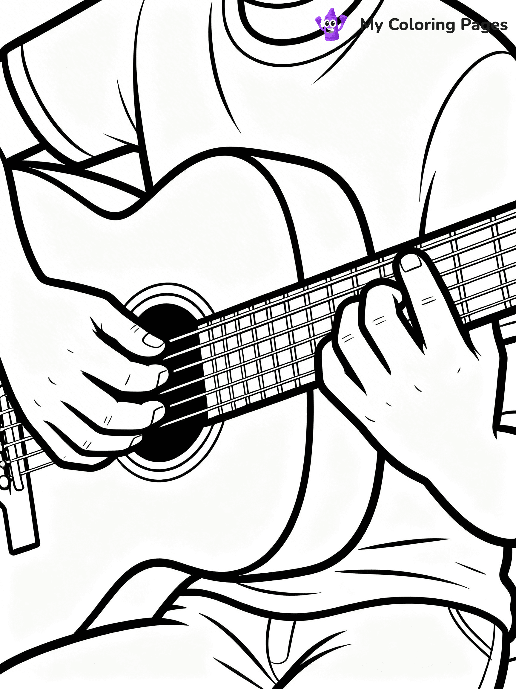 Hands Coloring Pages - 6