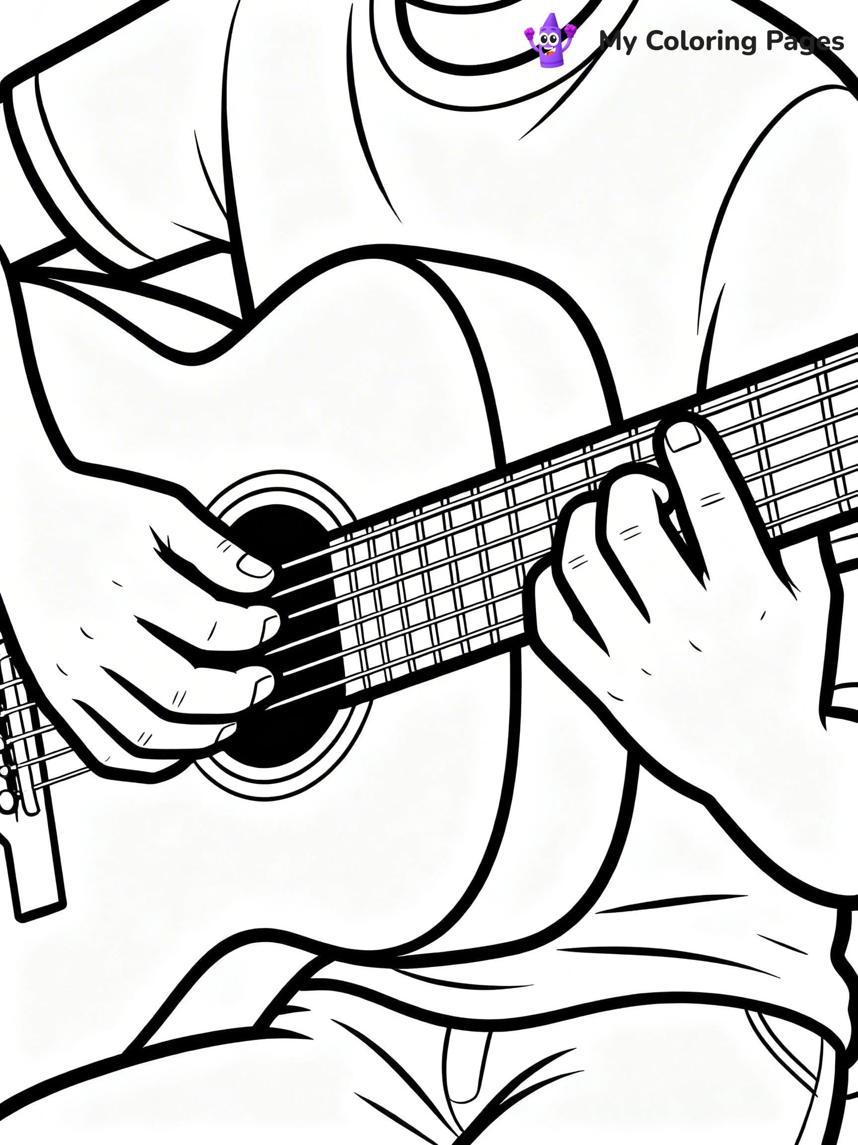 Hands Coloring Pages - 6