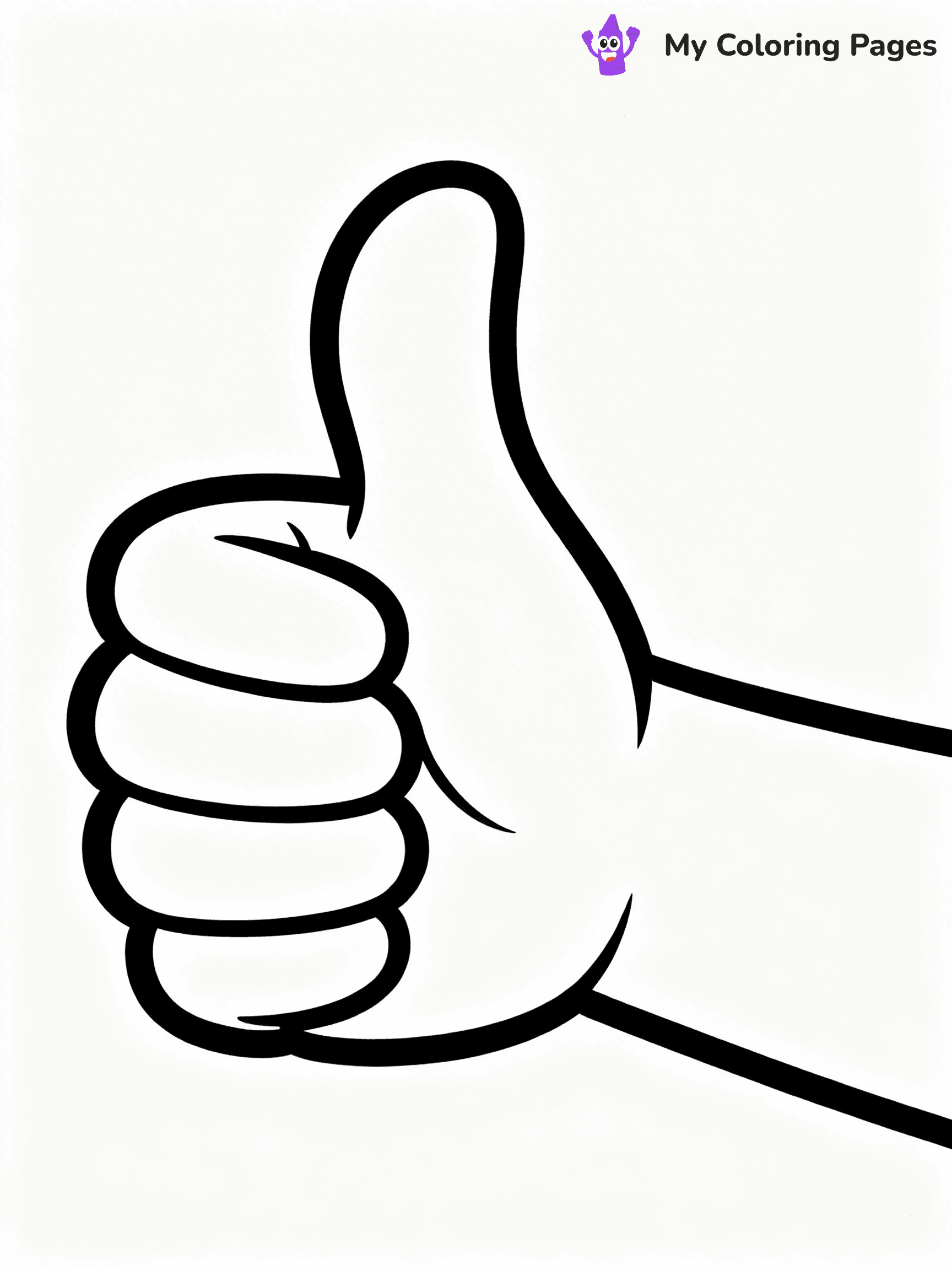 Hands Coloring Pages - 5