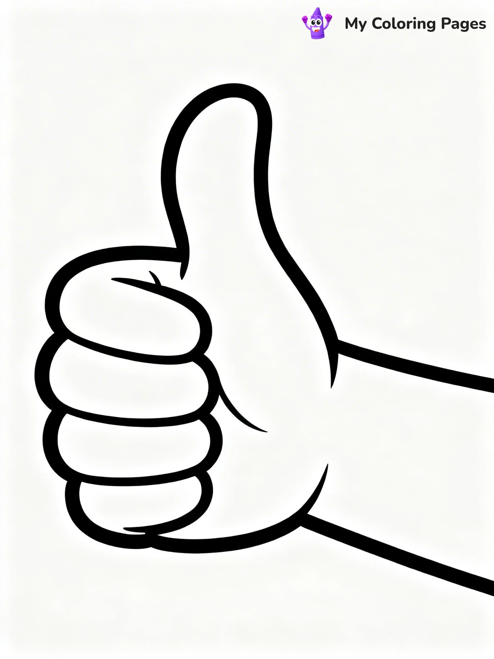 Hands Coloring Pages - 5