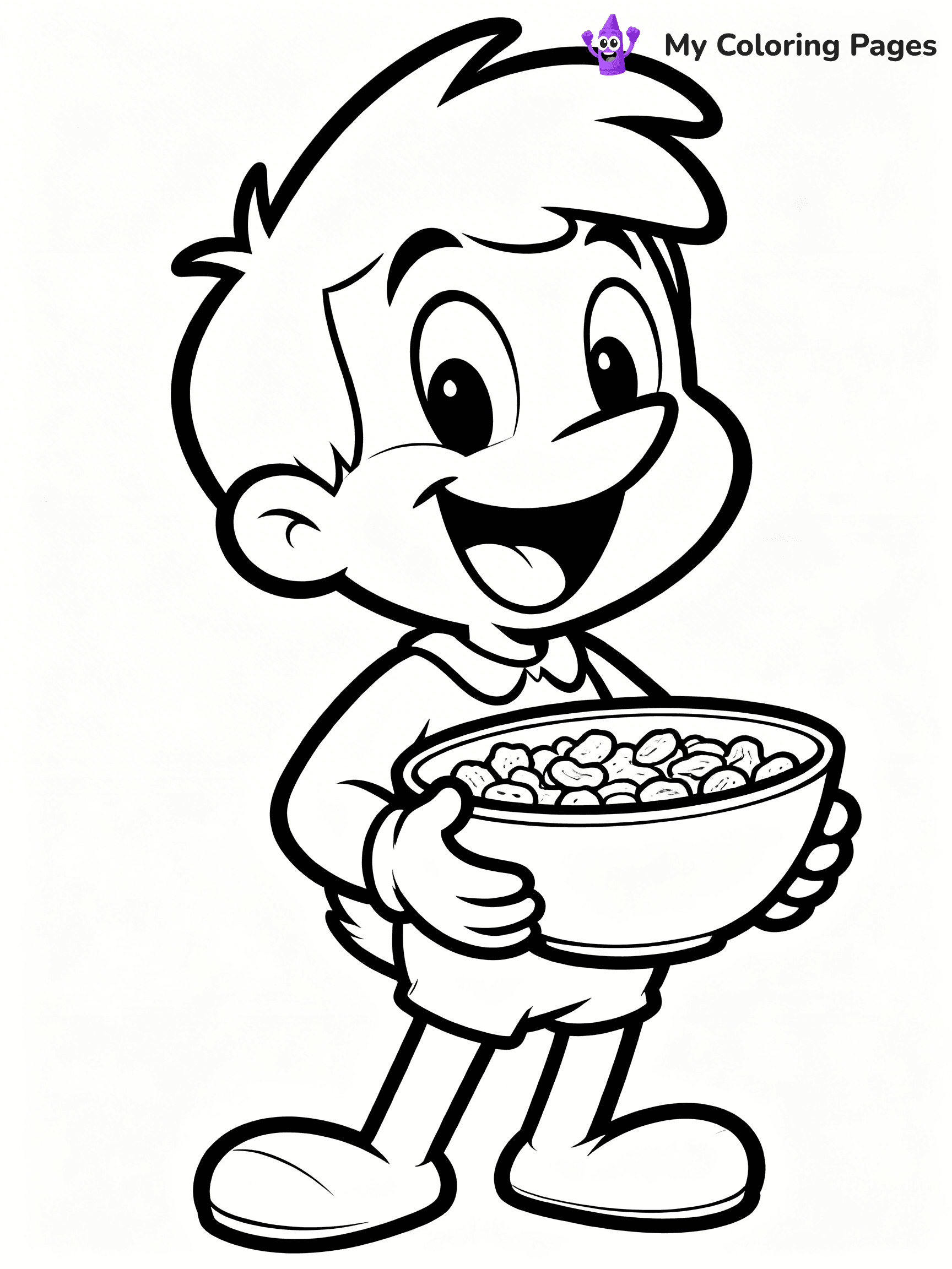 Cereal Coloring Pages - 98