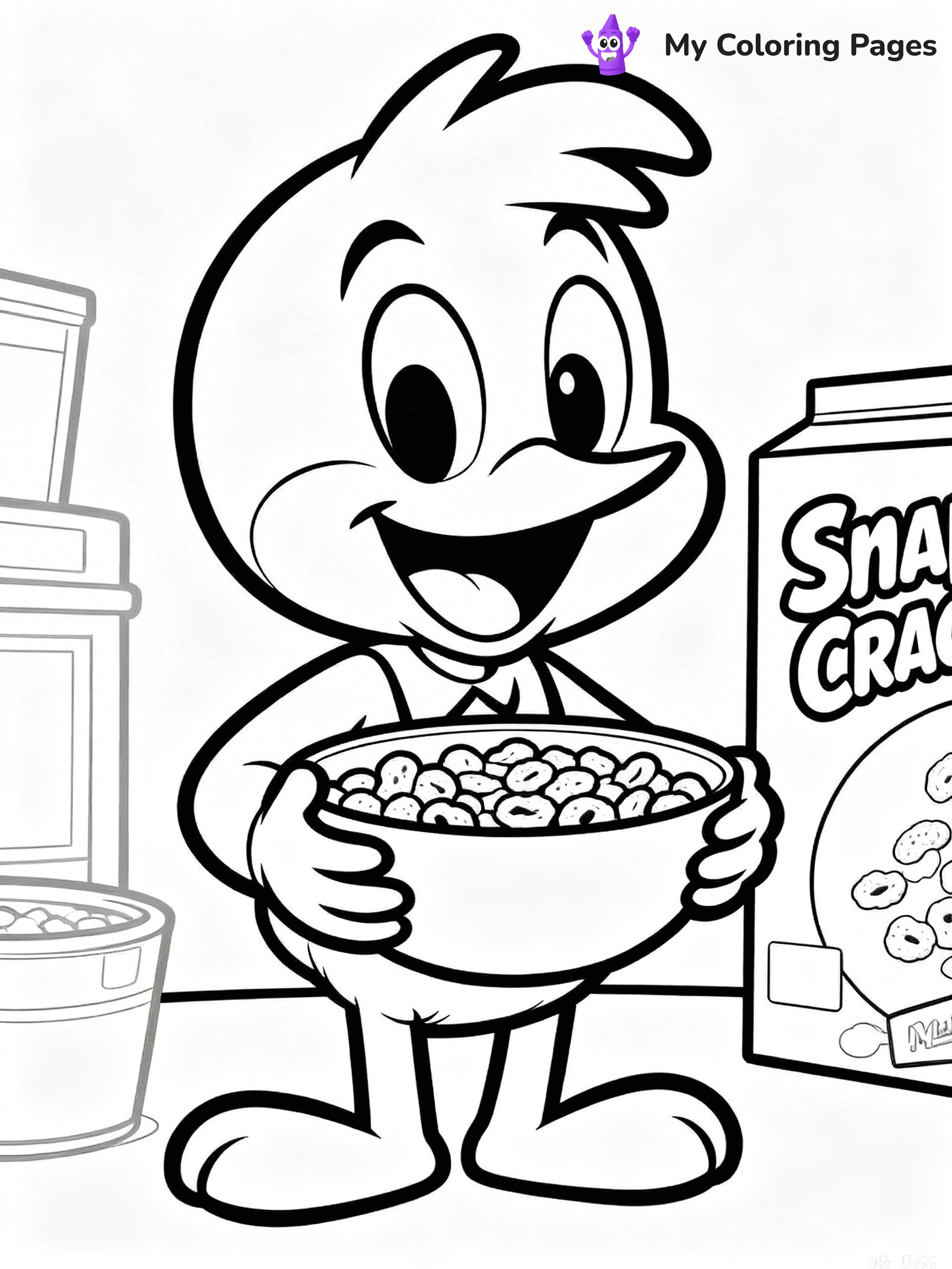 Cereal Coloring Pages - 96