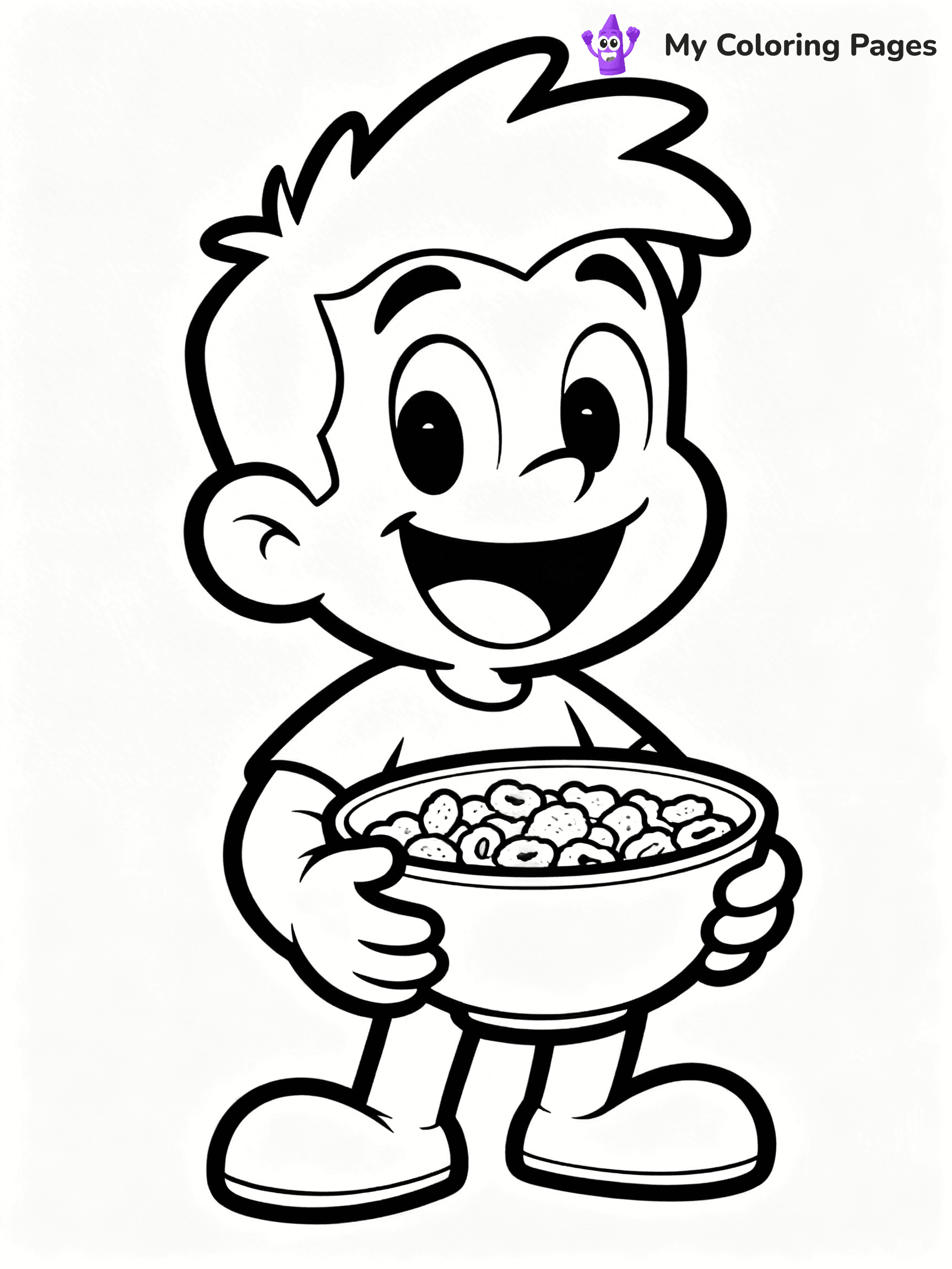 Cereal Coloring Pages - 95