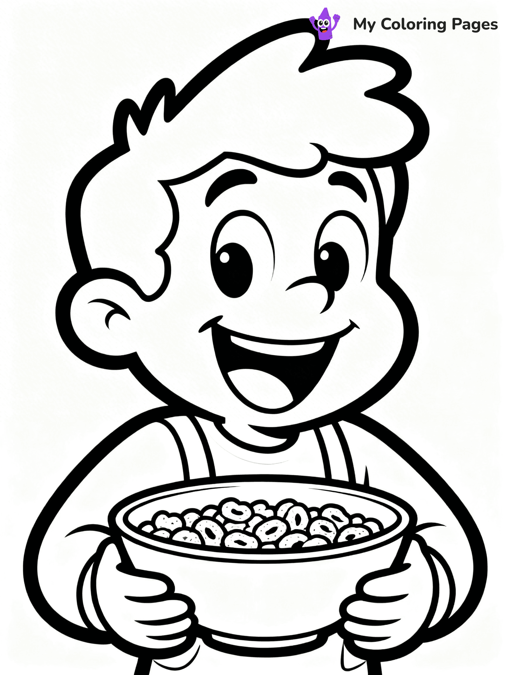 Cereal Coloring Pages - 93
