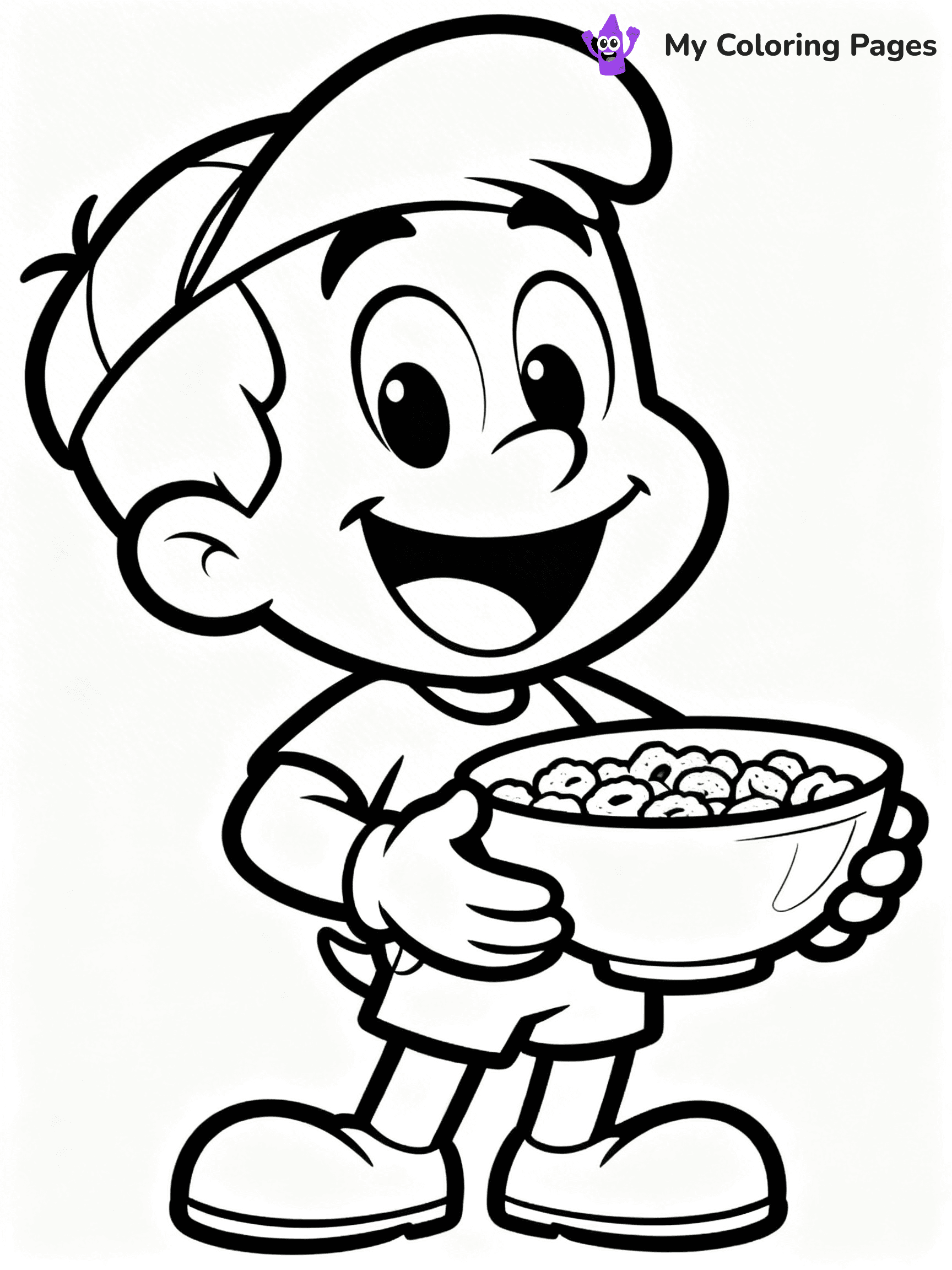 Cereal Coloring Pages - 92